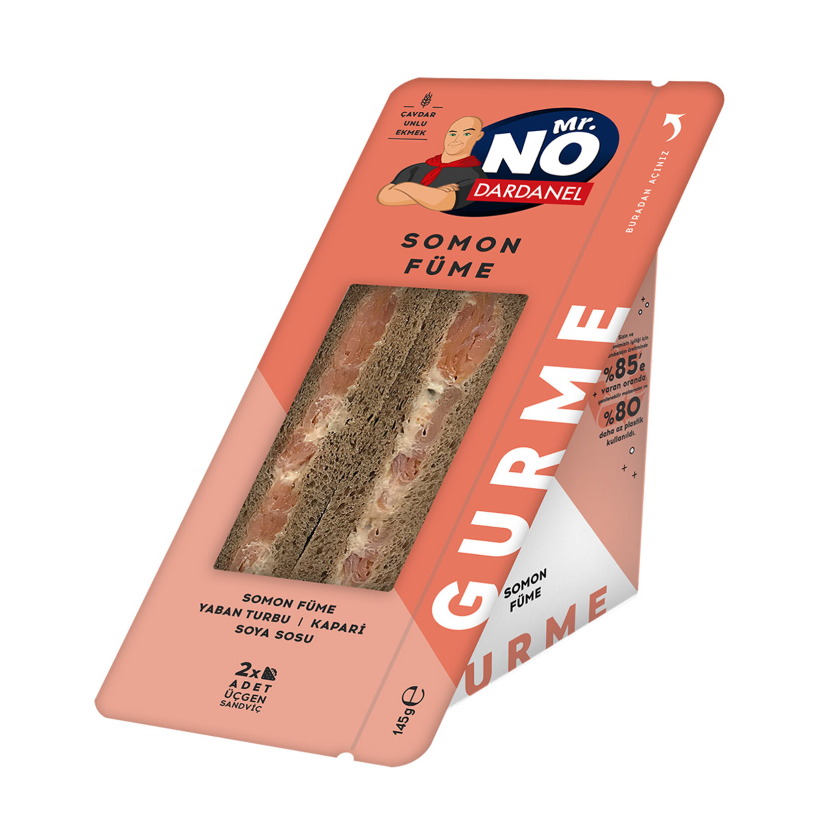 Mr. No Gurme Somon Füme 145 G