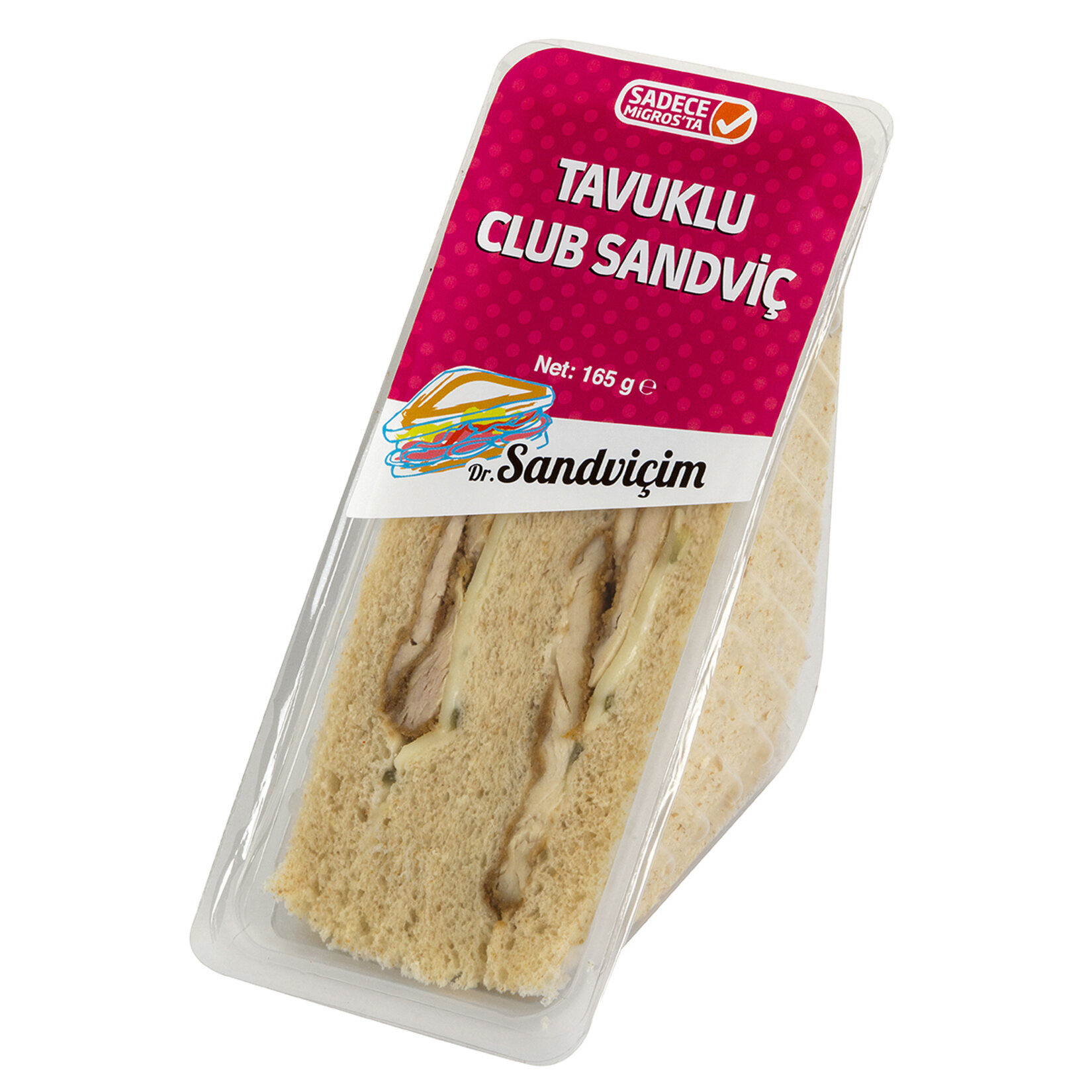 Dr.Sandviçim Tavuklu Sandviç 165G