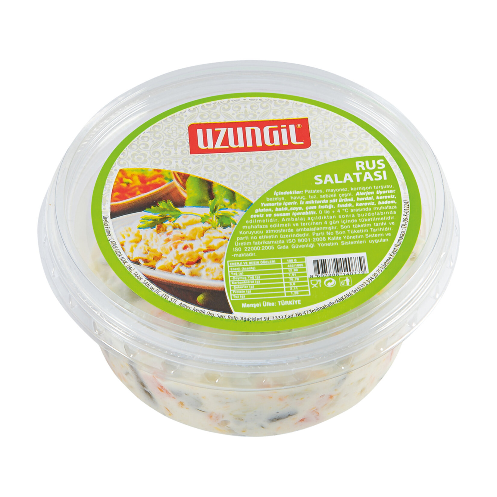 Uzungil Rus Salatası 200 G