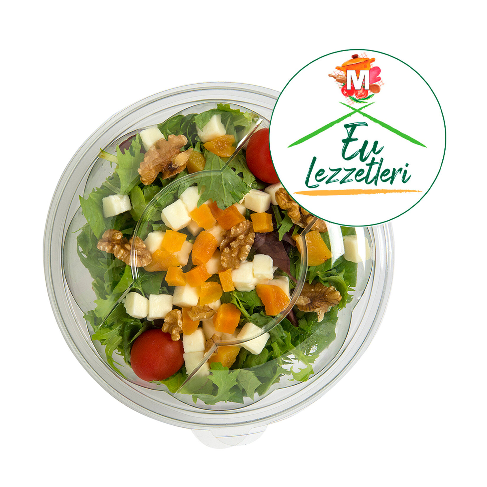 Migros Ev Lezzetleri Beyaz Peynirli Akdeniz Salata 260 G - Görsel 1