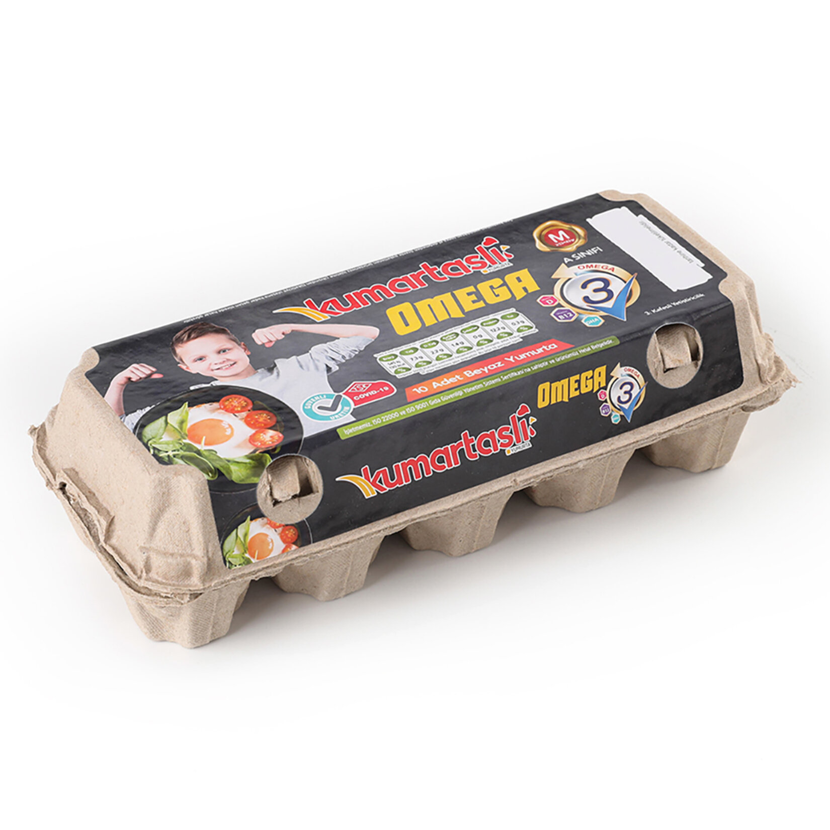 Kumartaşlı Omega-3 Yumurta 10'lu (53-63 G)