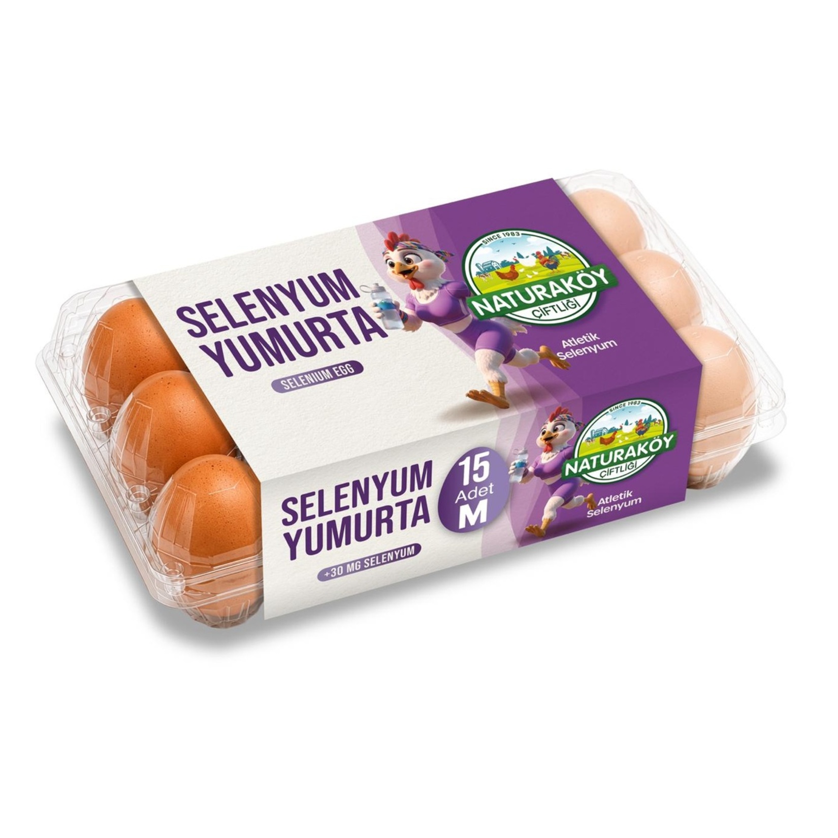 Naturaköy Selenyum 15'li Yumurta M - Orta Boy 53-62 G