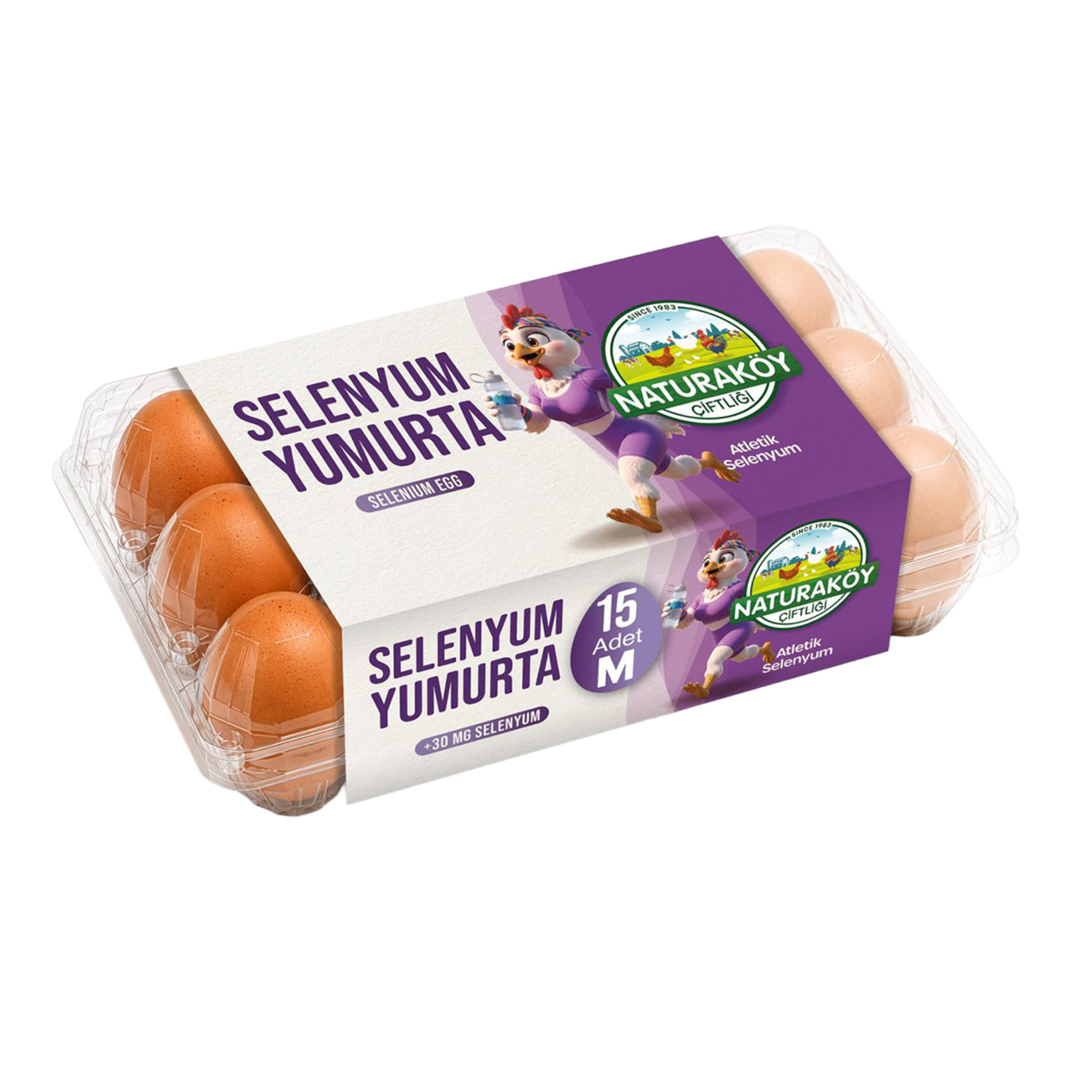 Naturaköy Selenyum 15'li Yumurta M - Orta Boy 53-63 G