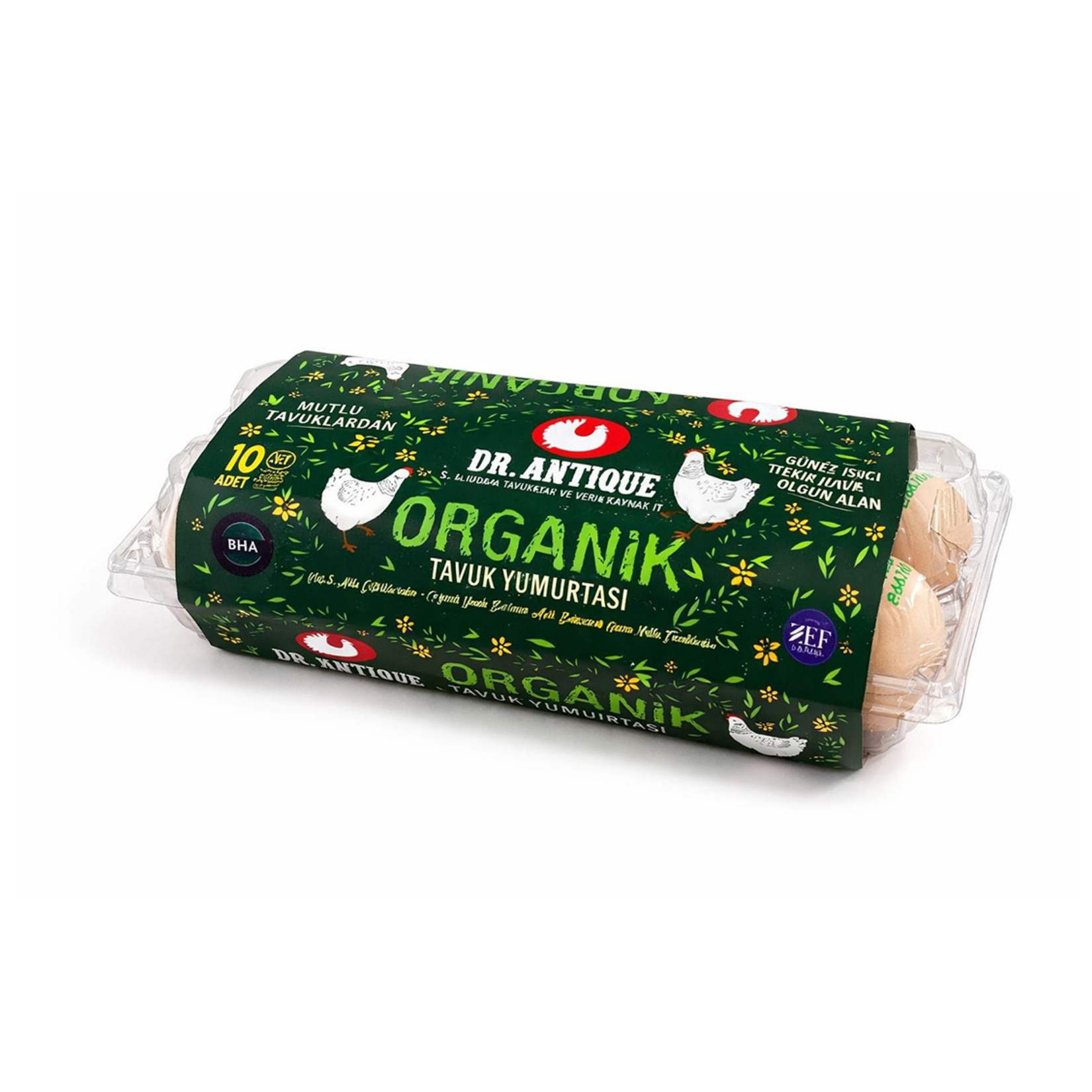 Dr.Antique Organik Tavuk Yumurtası M Boy 10'lu  (53-63 G) - Görsel 1