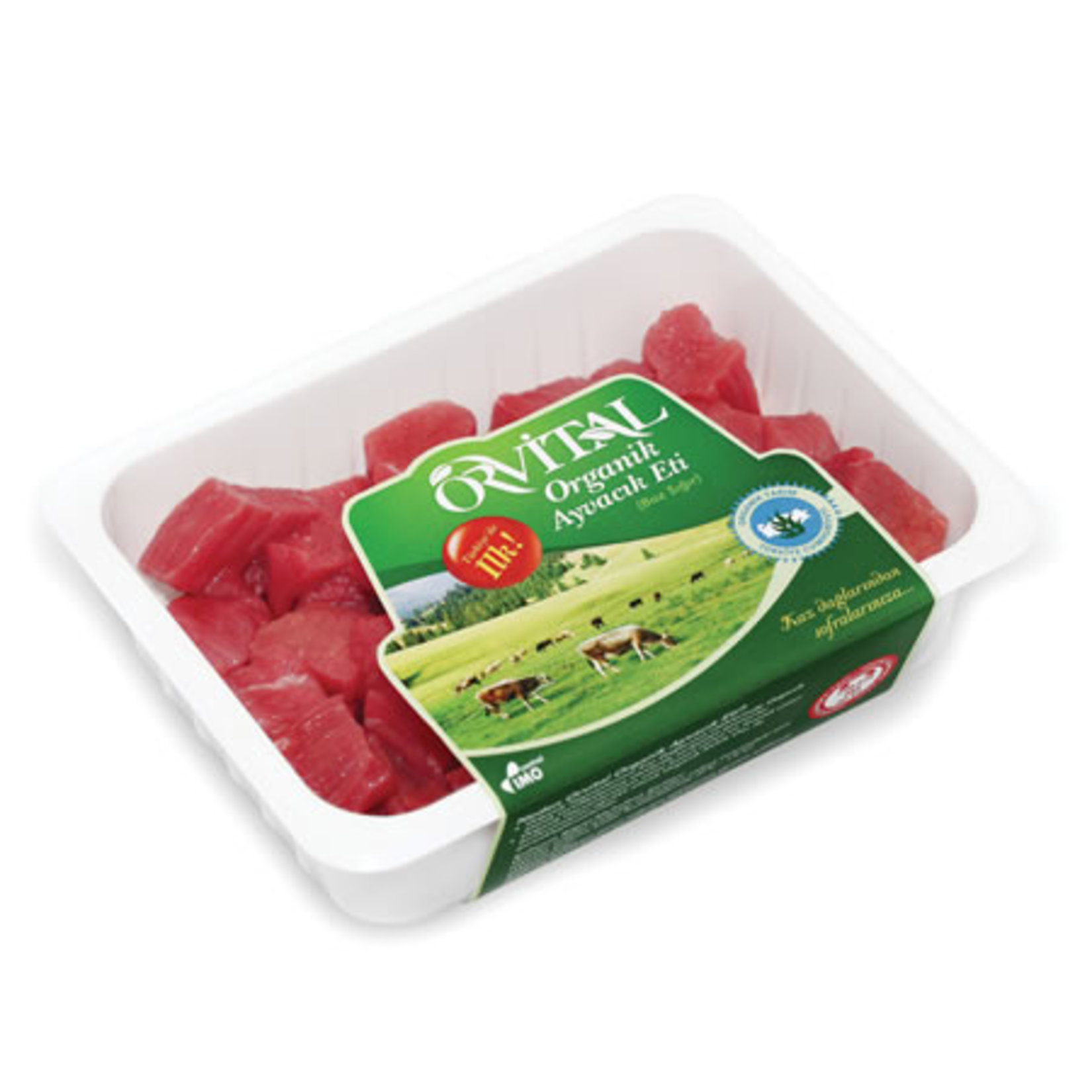 Orvital Organik Dana Kuşbaşılık Et