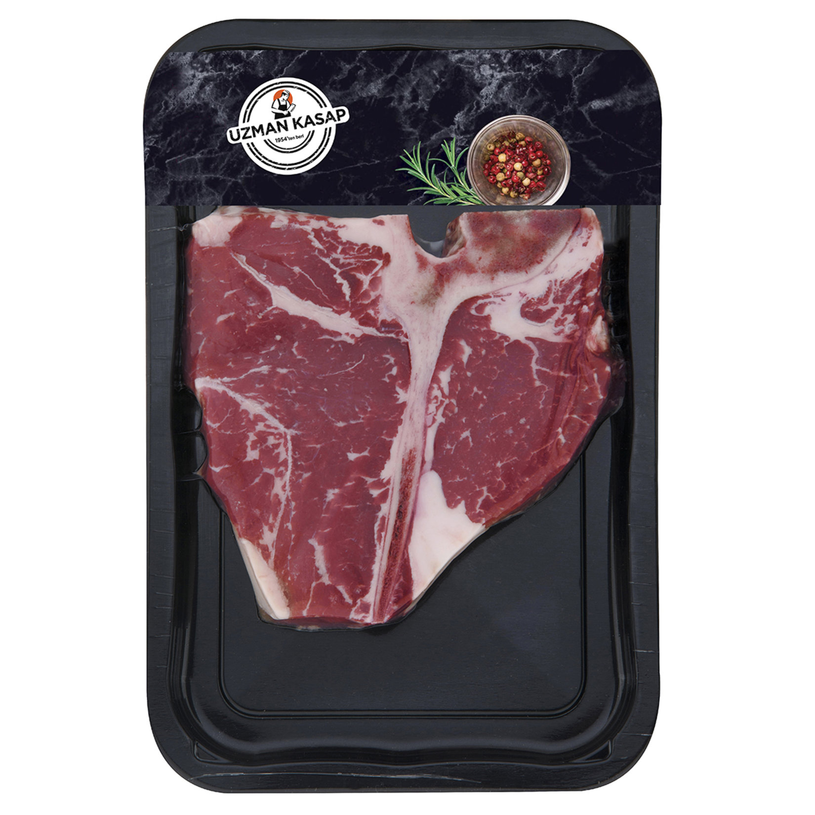 Uzman Kasap Dry Aged Dana T Bone Steak Kg 