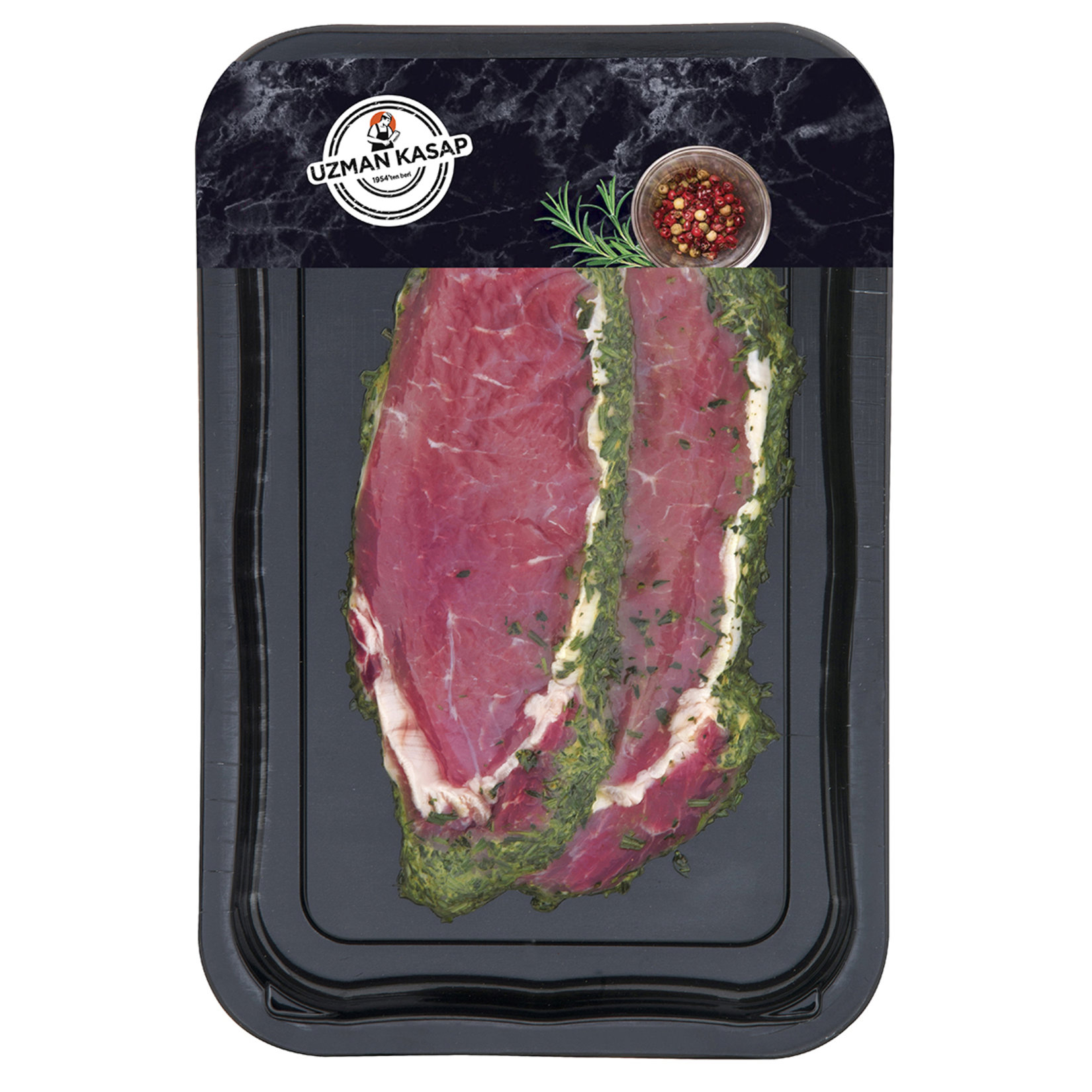 Uzman Kasap Taze Otlu Dana Antrikot Kg