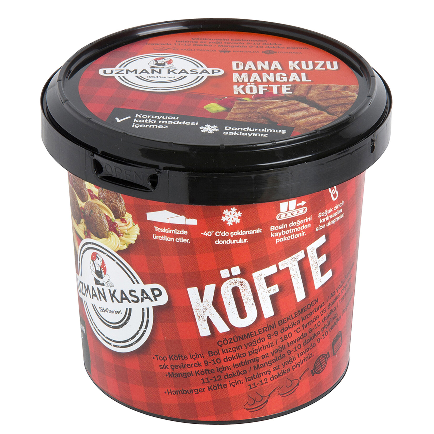 Uzman Kasap Mangal Köfte 500 G (Donuk)