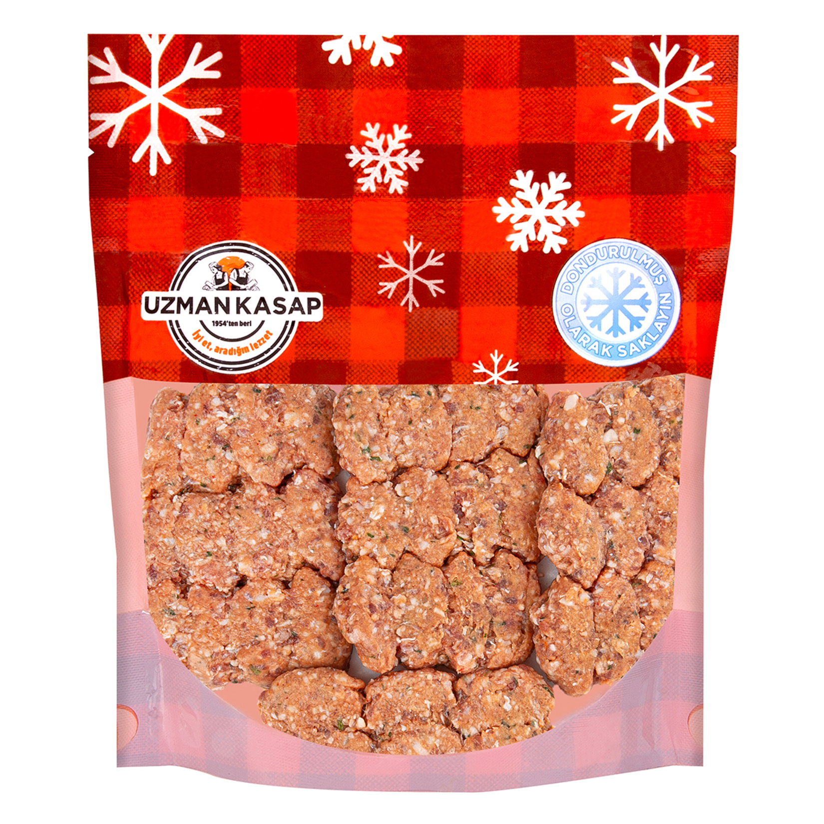 Uzman Kasap Mangal Köfte 500 G (Donuk)