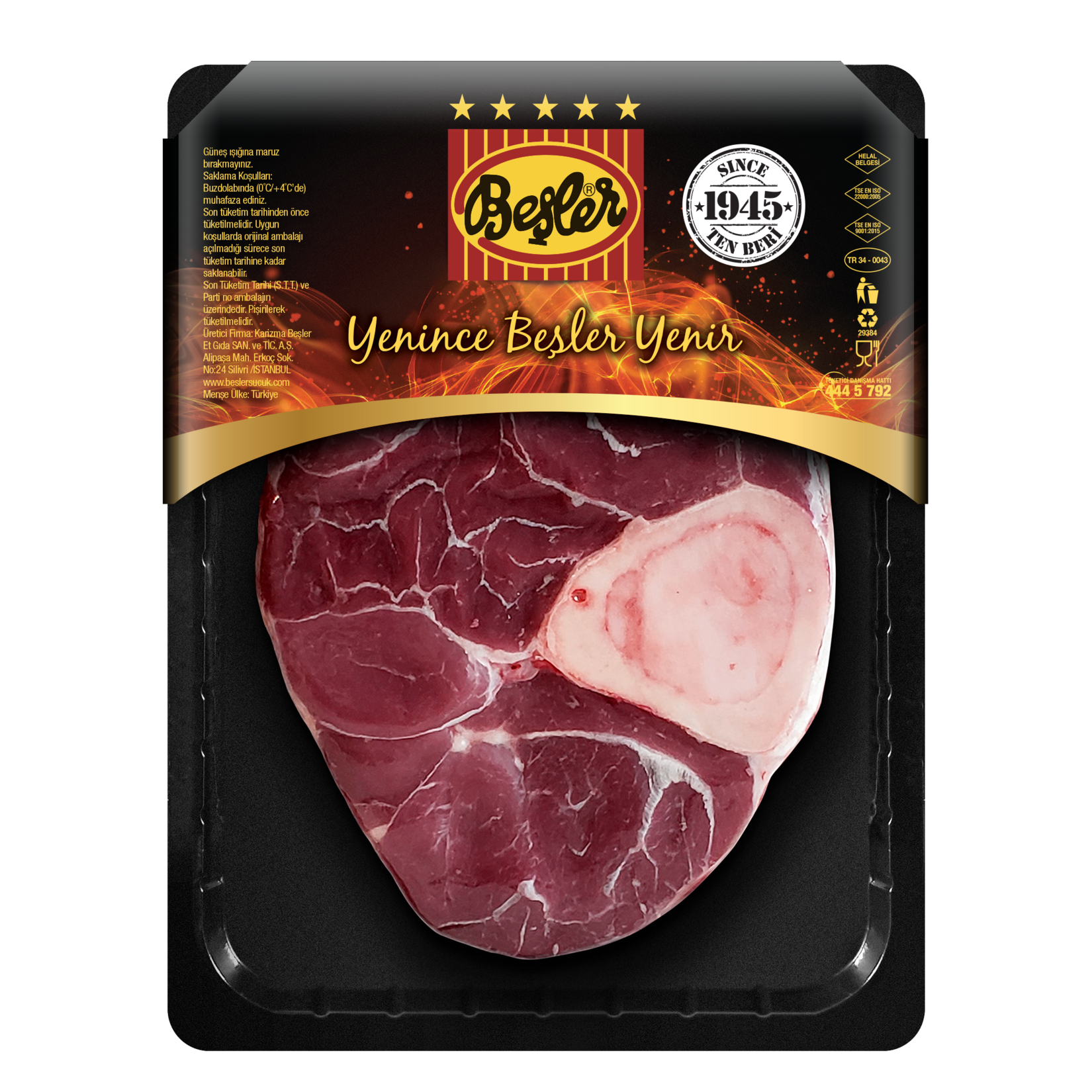 Beşler&nbsp;Dana Osso Bucco Kg