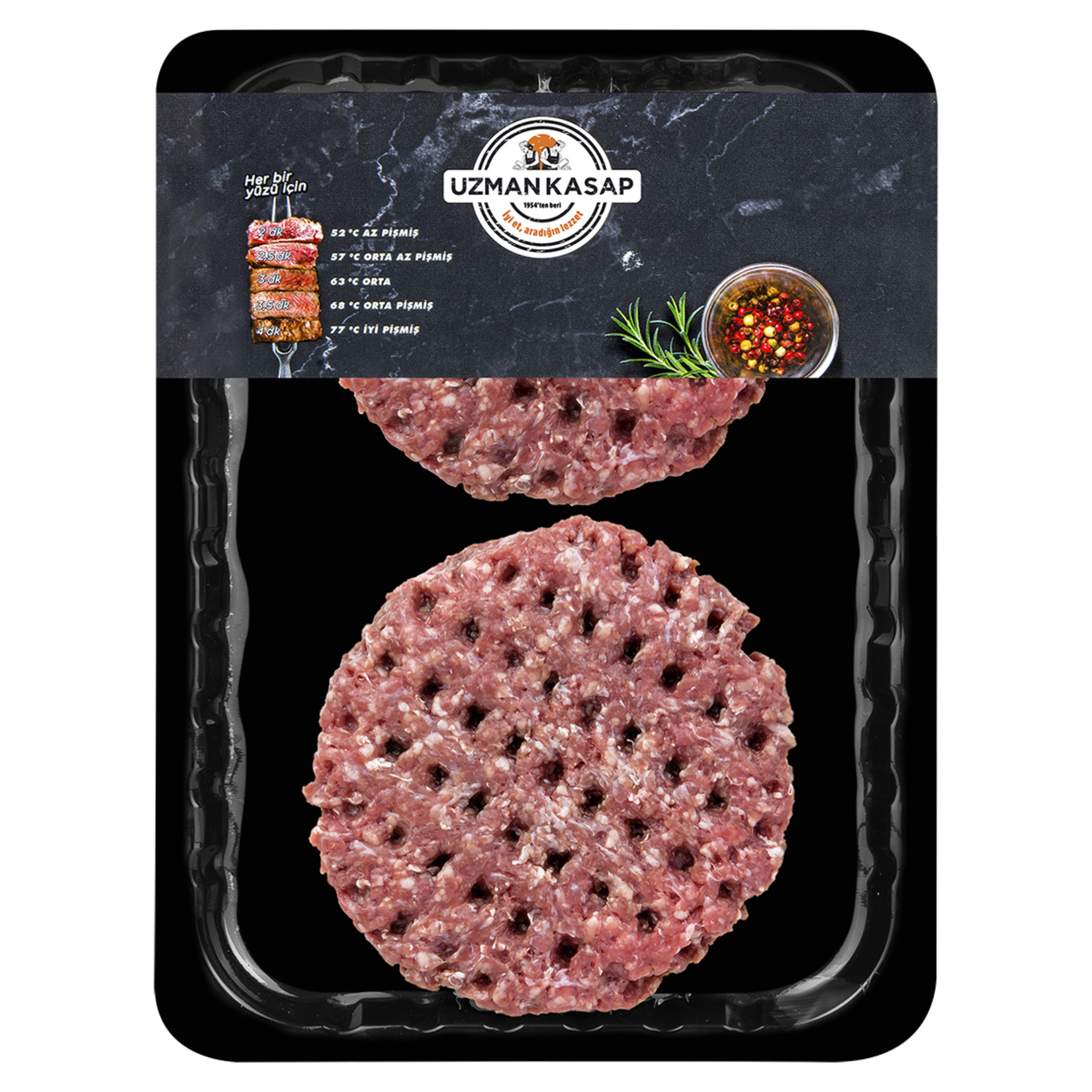 Uzman Kasap Antrikot Burger  320 G