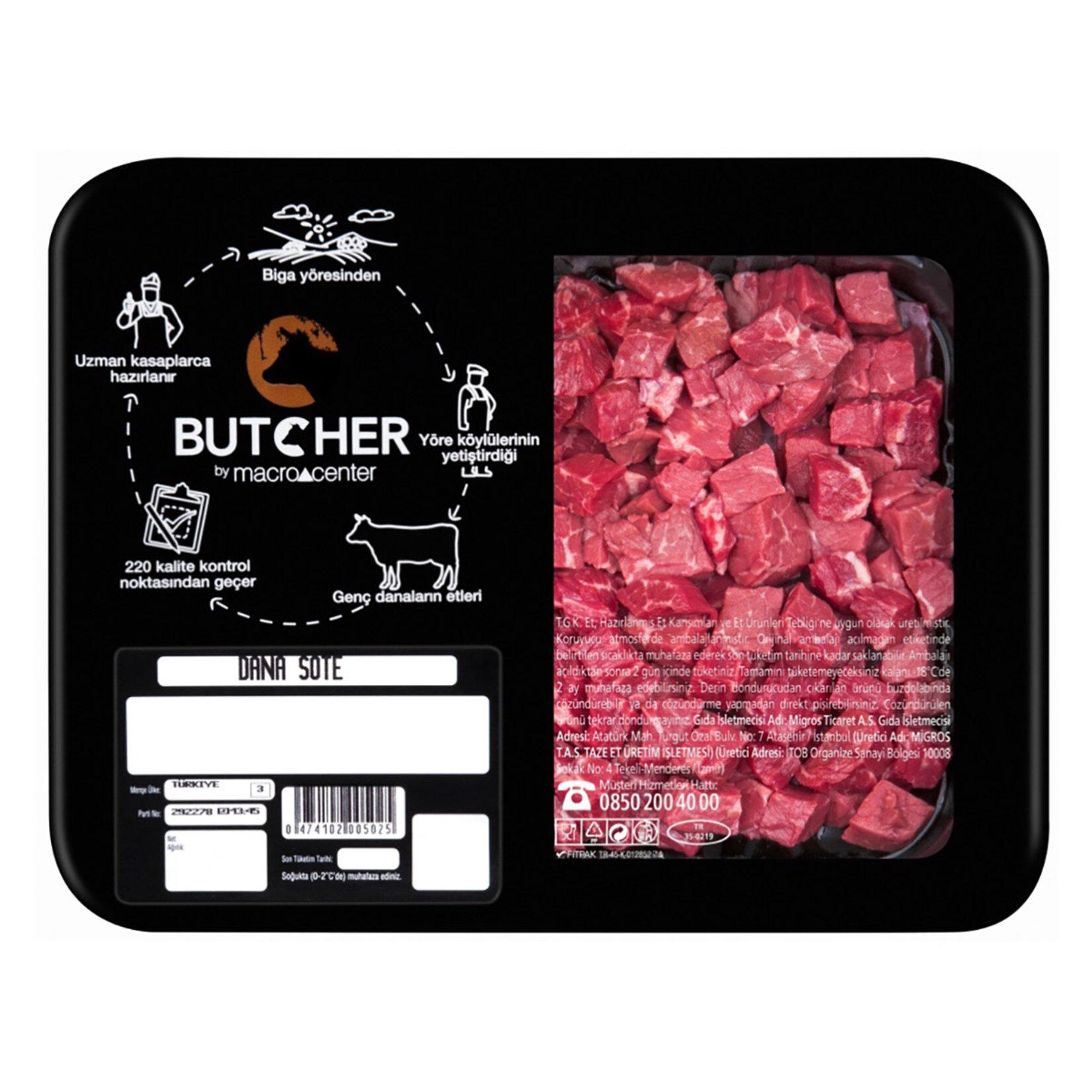 Butcher Dana Sote Kg