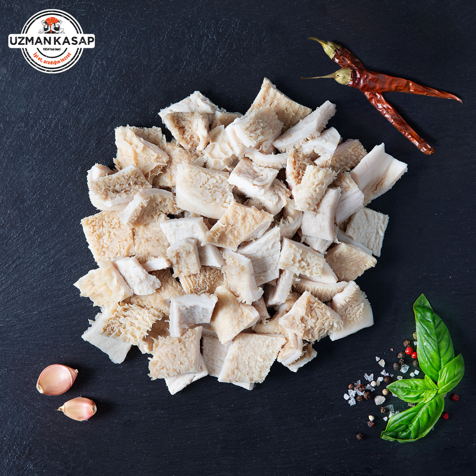 Uzman Kasap Dana Doğranmış İşkembe 400 G - Görsel 1