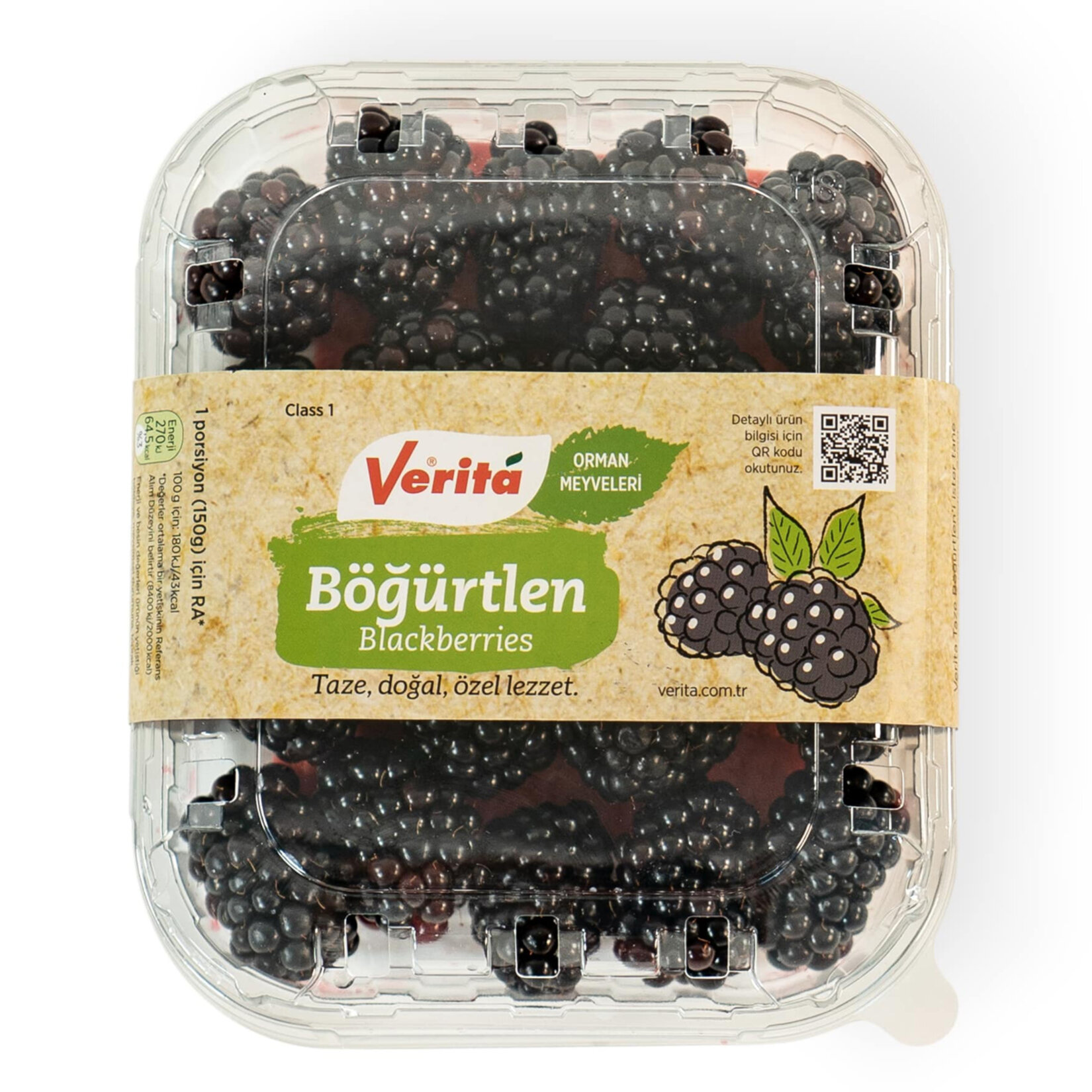 Verita Böğürtlen 125 G Paket