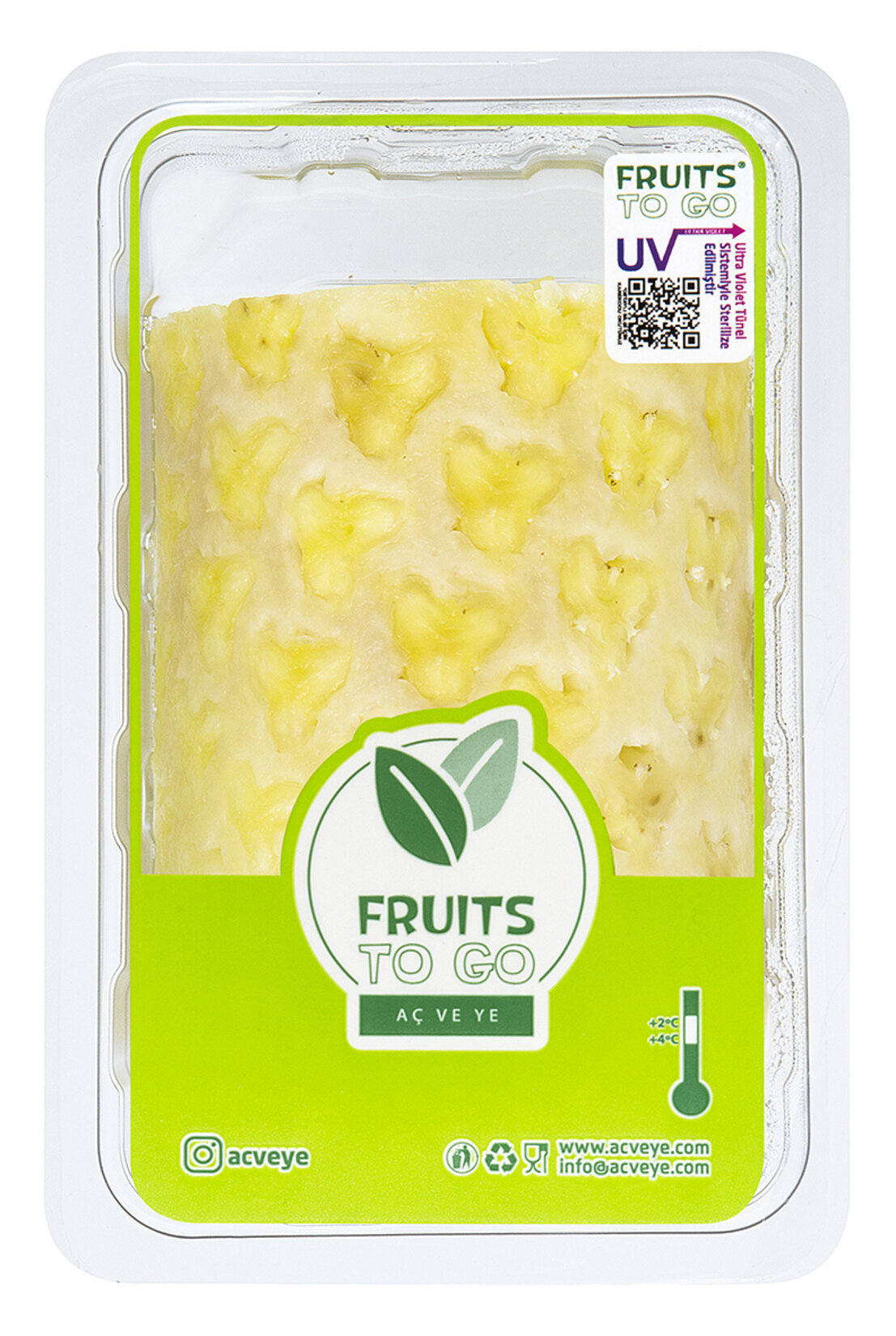 Yarım Ananas Yemeye Hazır 250 G