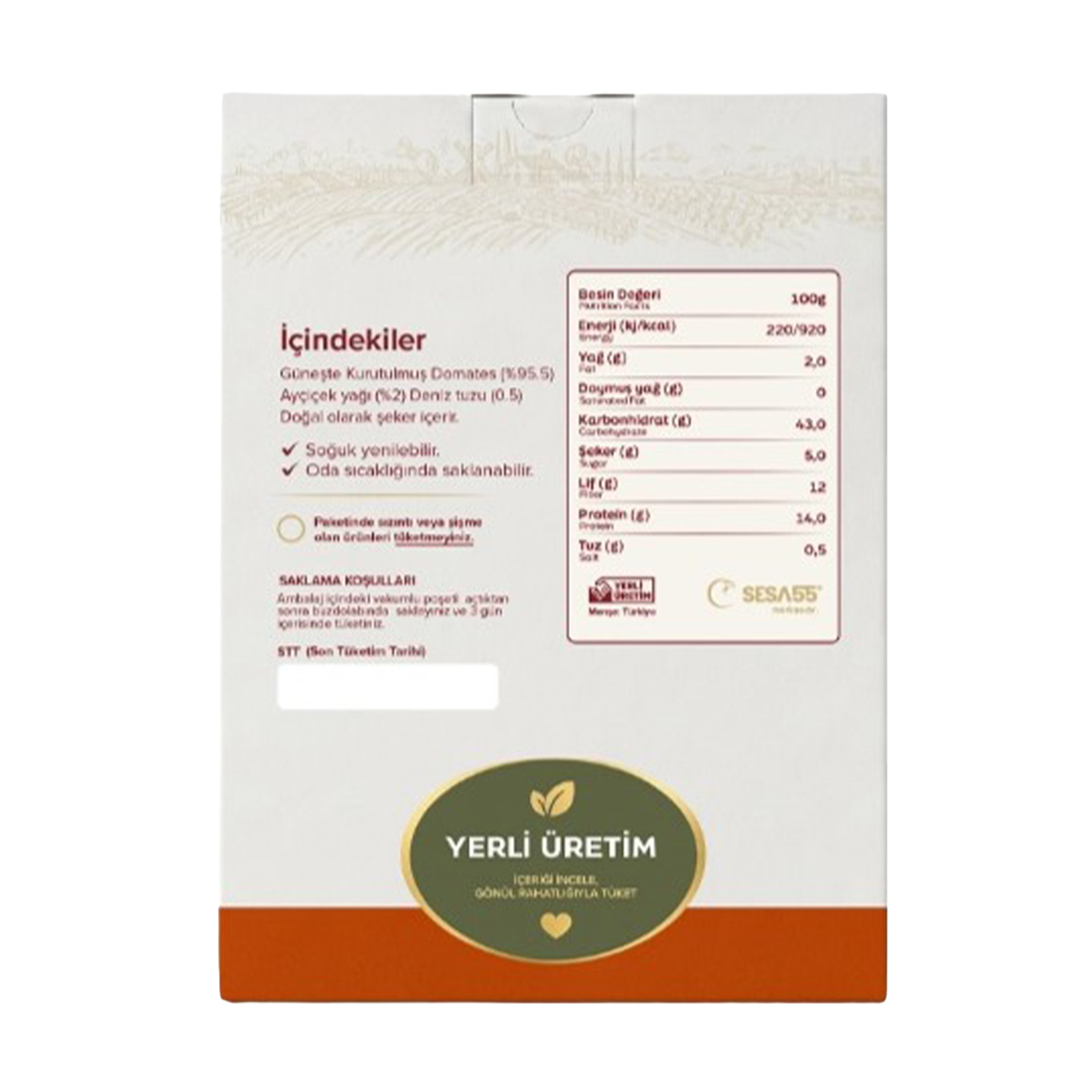 Freshes Marineli Kuru Domates 150 G - Görsel 3