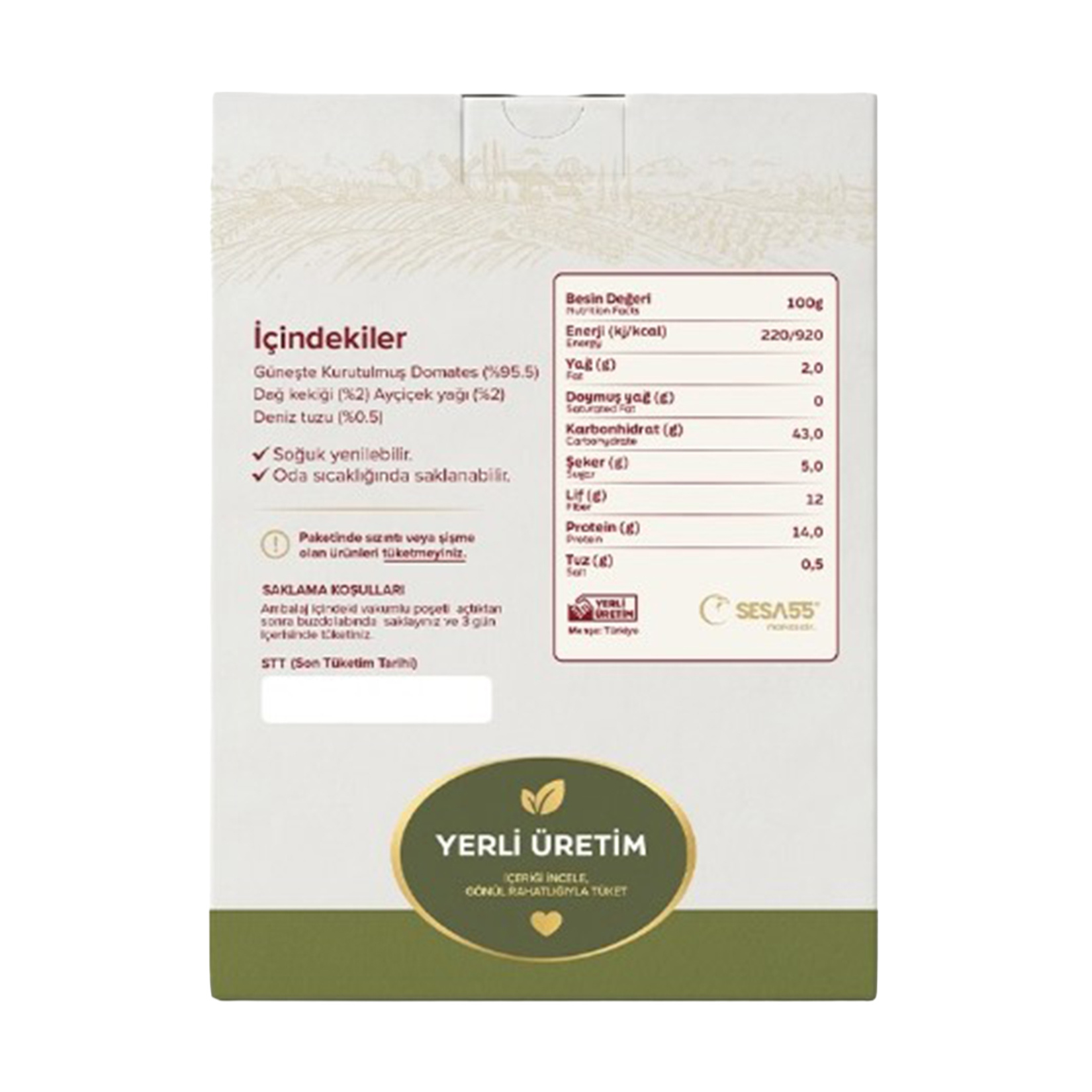 Freshes Kekikli Kuru Domates 150 G - Görsel 3