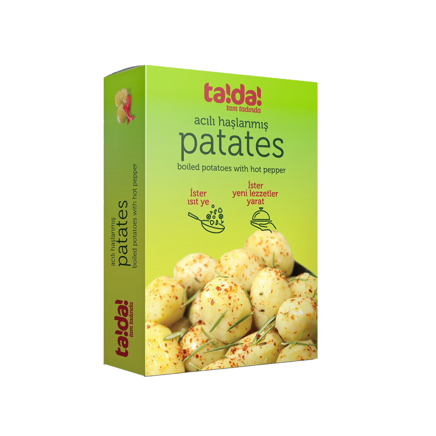 Tada Acılı Haşlanmış Patates 400G