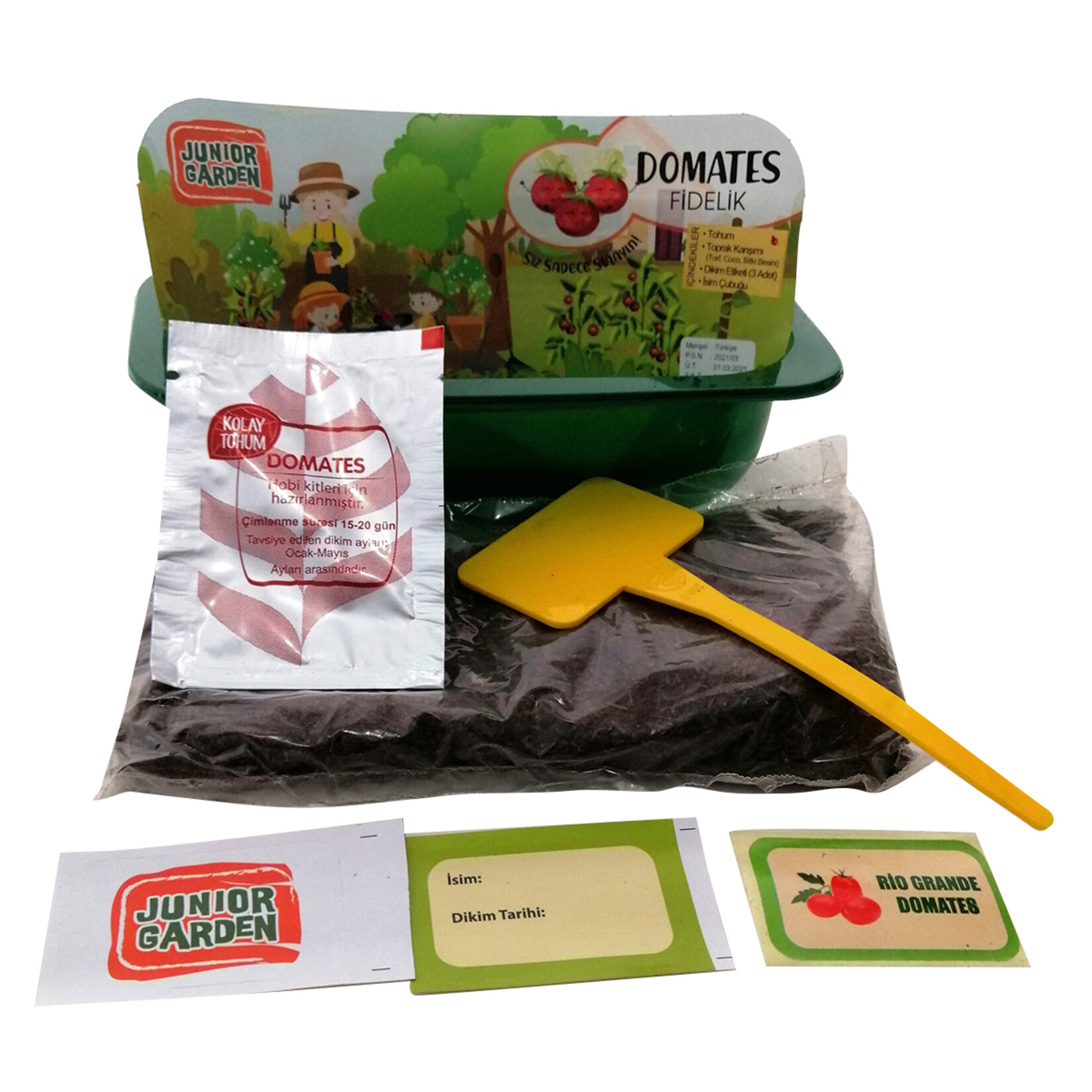 Junior Garden Domates Yetiştirme Seti - Görsel 2