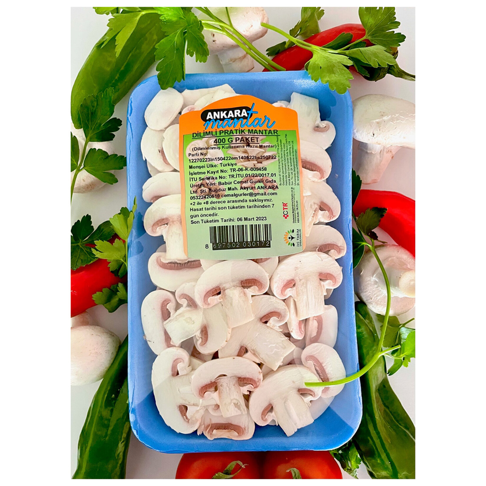 Pratik Kültür Mantarı 400 G Paket / Adet