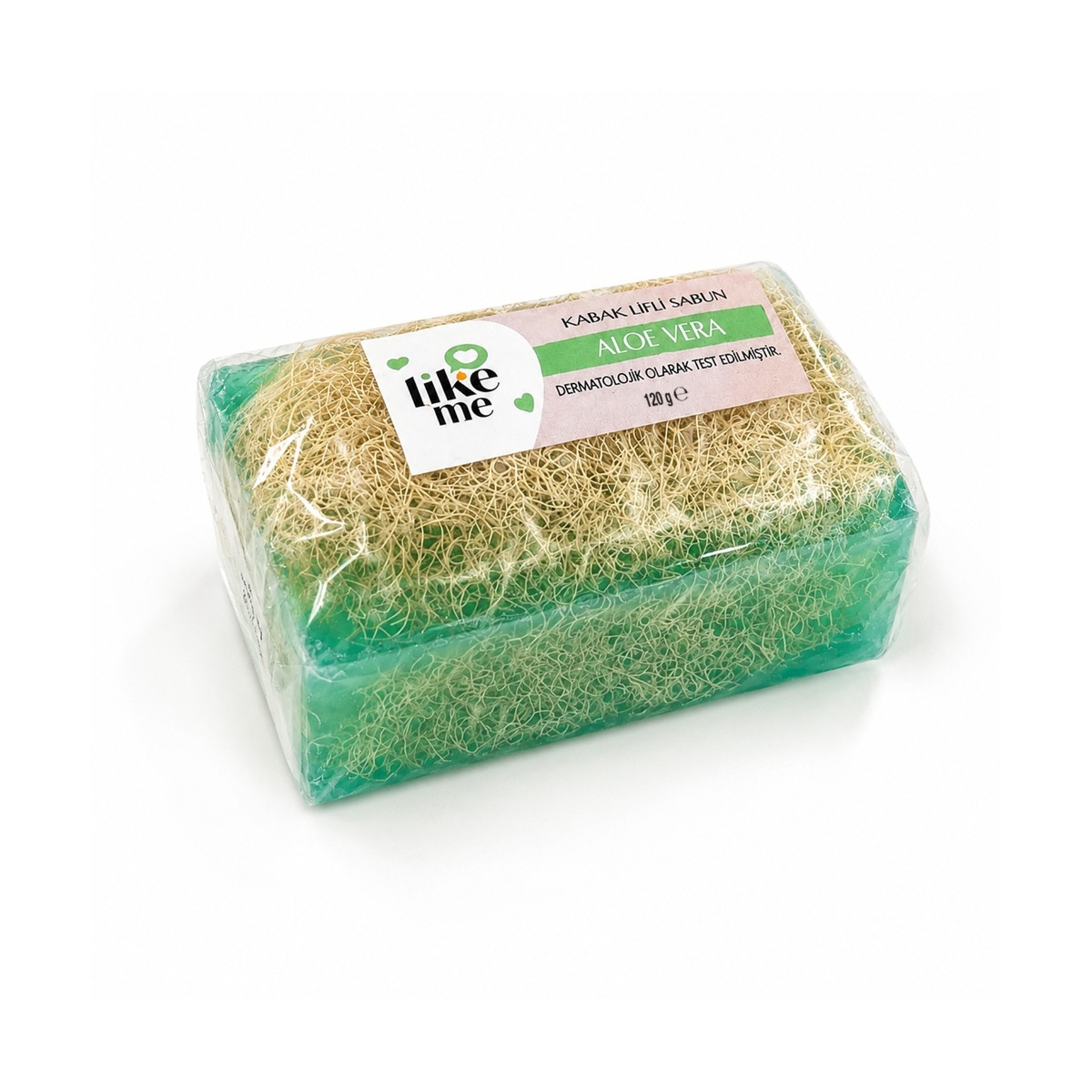 Like Me Kabak Lifli Sabun Aloe Vera 120 G - Görsel 1