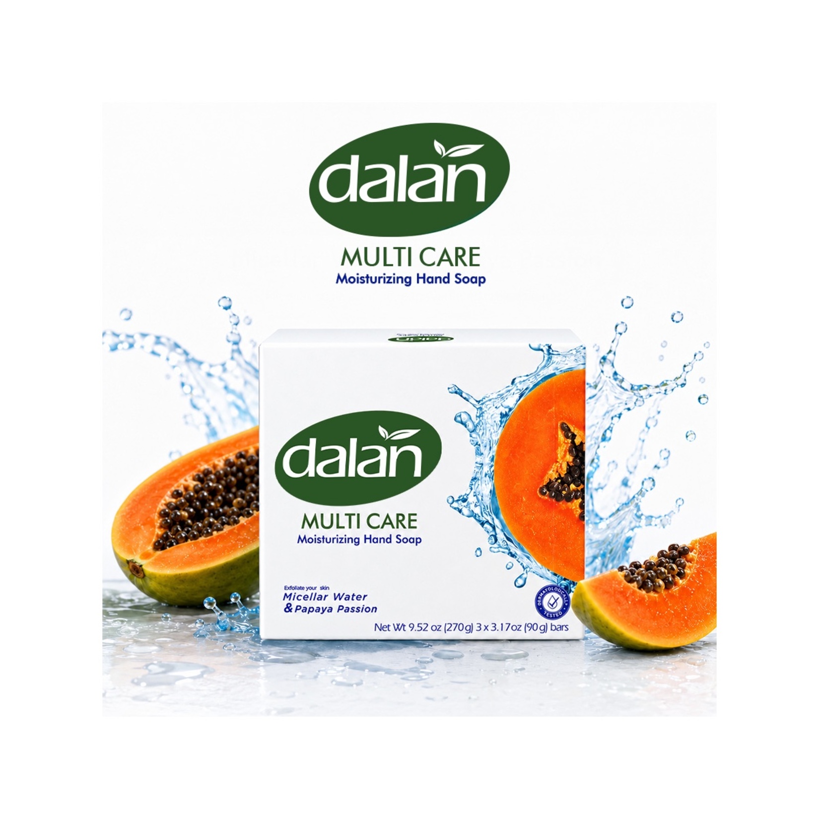Dalan Multicare Papaya 3X90 G - Görsel 2
