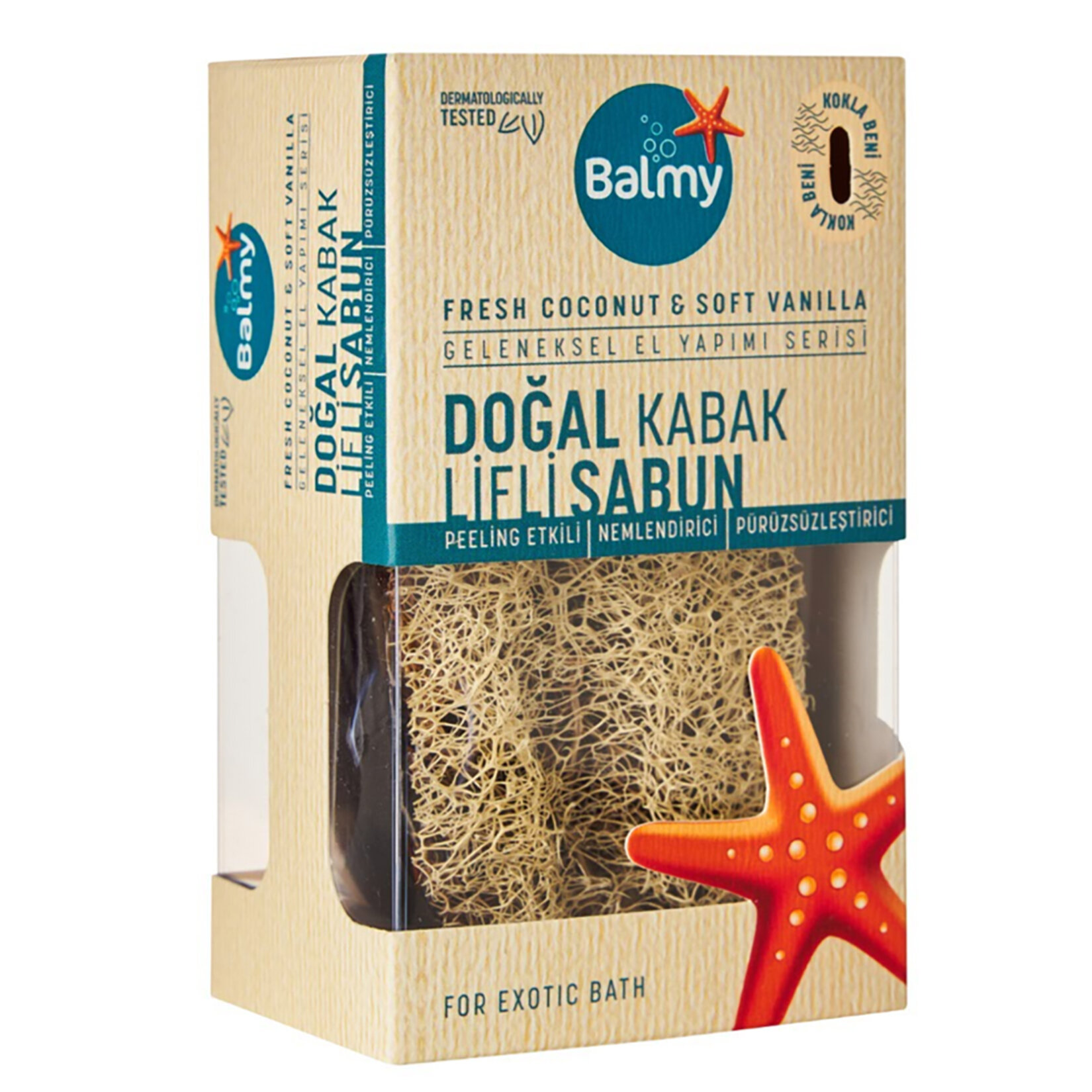 Balmy Kabak Lifli Fresh Coconut & Soft Vanilya 125 G - Görsel 1