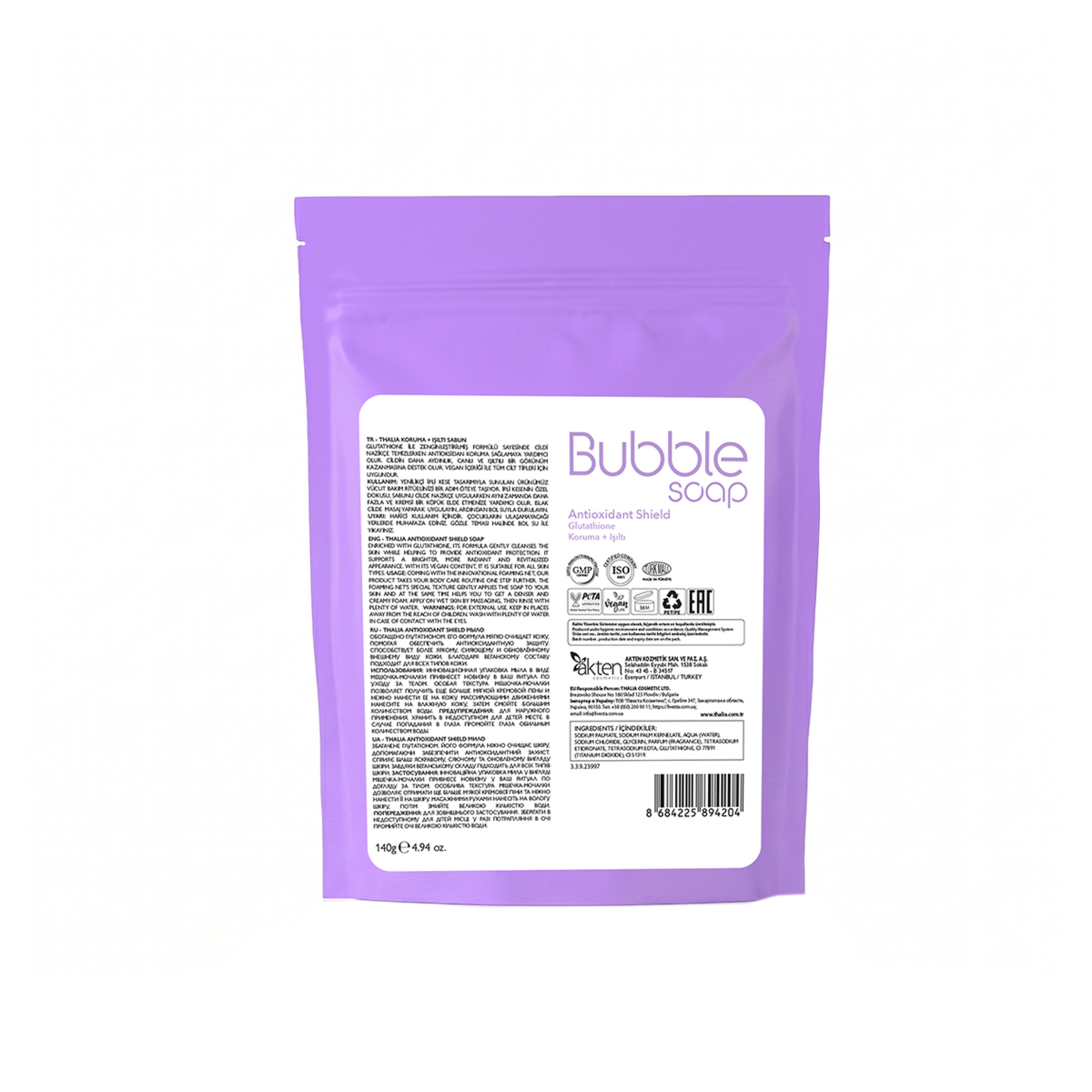 Thalia Lifli Sabun Antioxidant Shield 140 G - Görsel 2