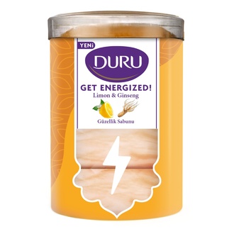 Duru Moods Energy Limon & Ginseng 4'lü 90 g