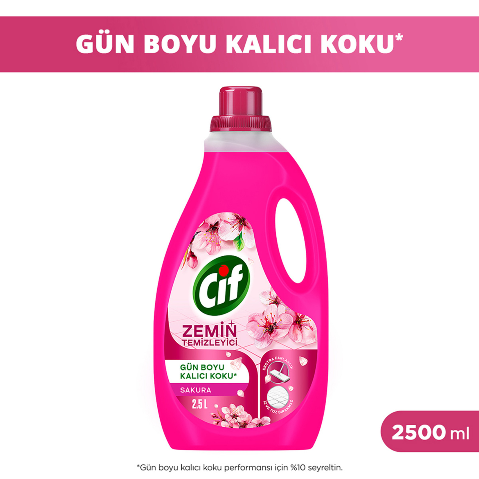 Cif Zemin Temizleyici Sakura 2500 Ml - Görsel 2