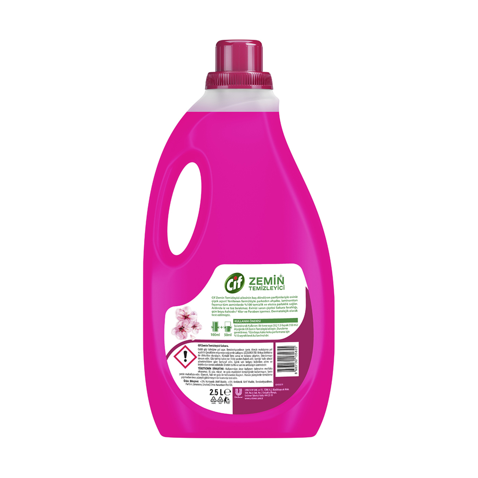 Cif Zemin Temizleyici Sakura 2.5 L - Görsel 2