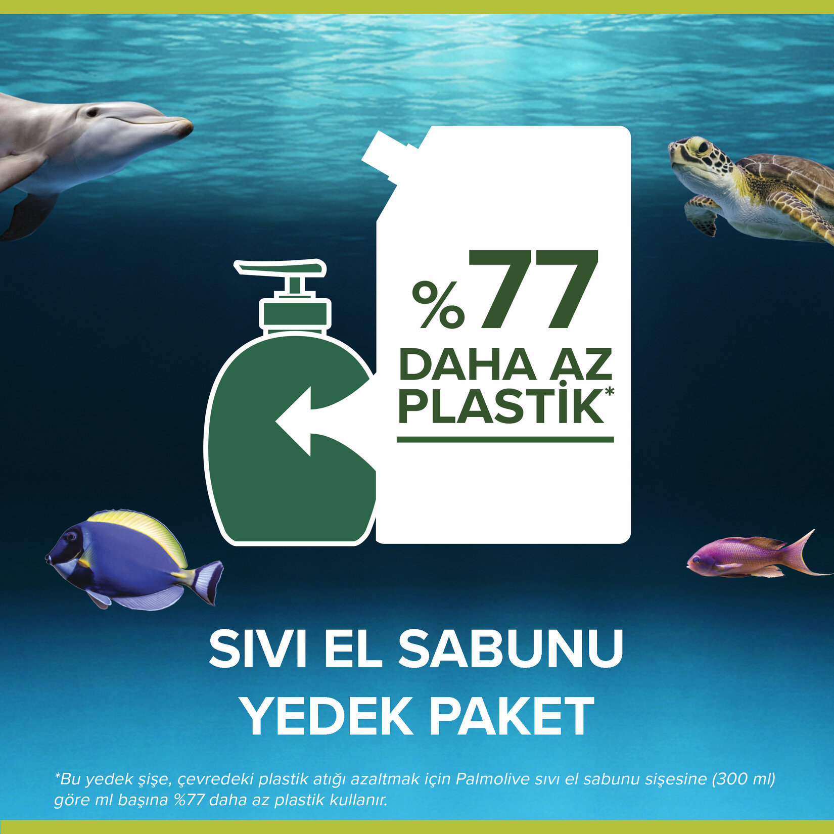 Palmolive Akvaryum Sıvı Sabun Yedek Paket 500 Ml - Görsel 2