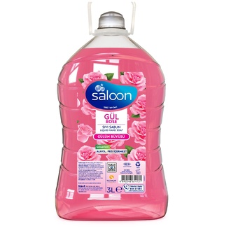Saloon Sıvı Sabun Gül 3 L