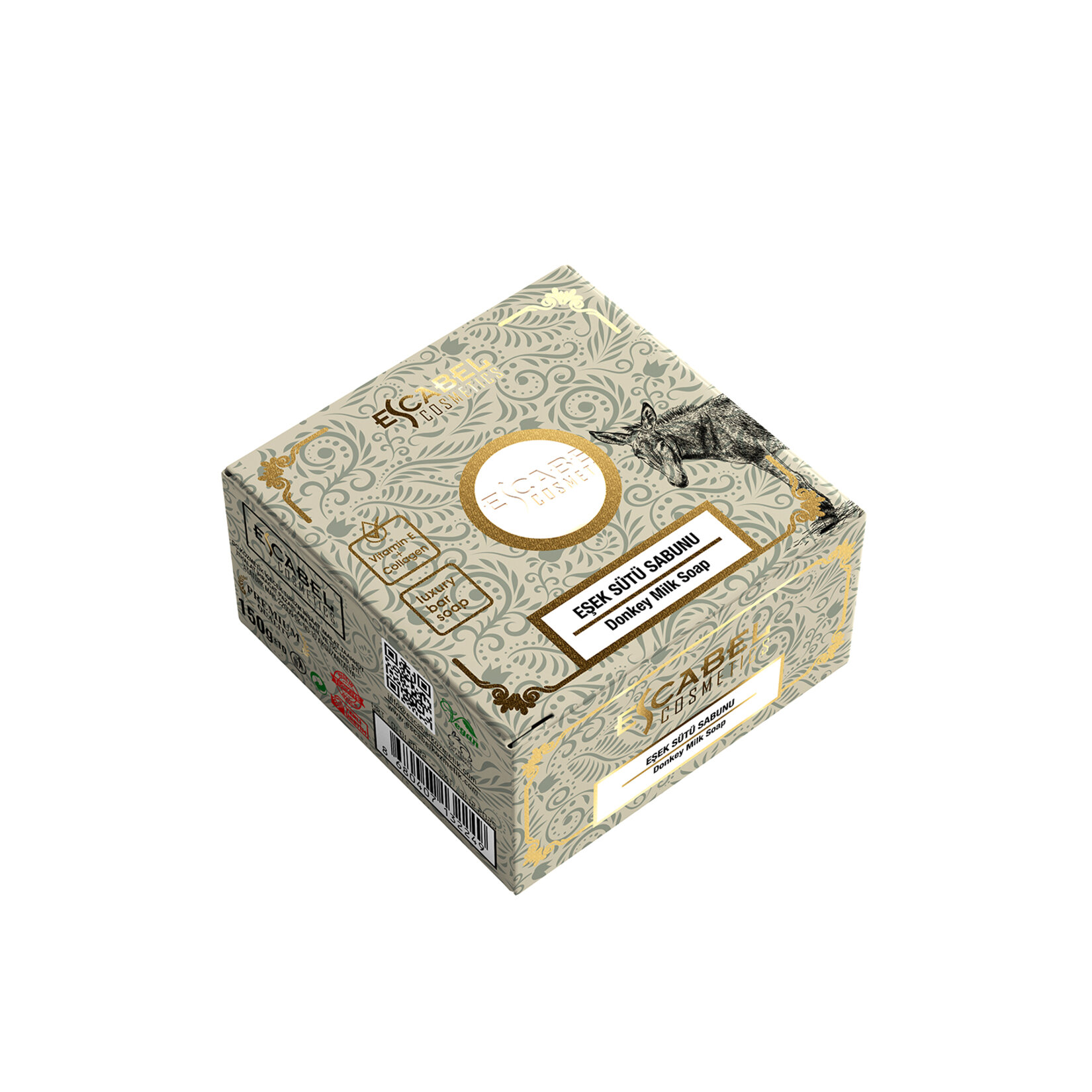 Escabel Eşşek Sütü Sabun 150 G