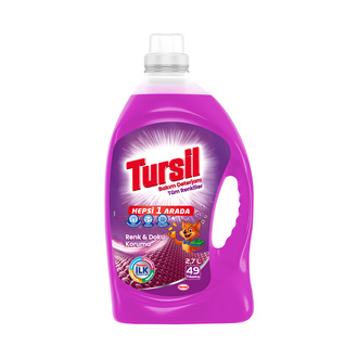 Tursil Sıvı Bakım Deterjanı Renkliler 2.7 L