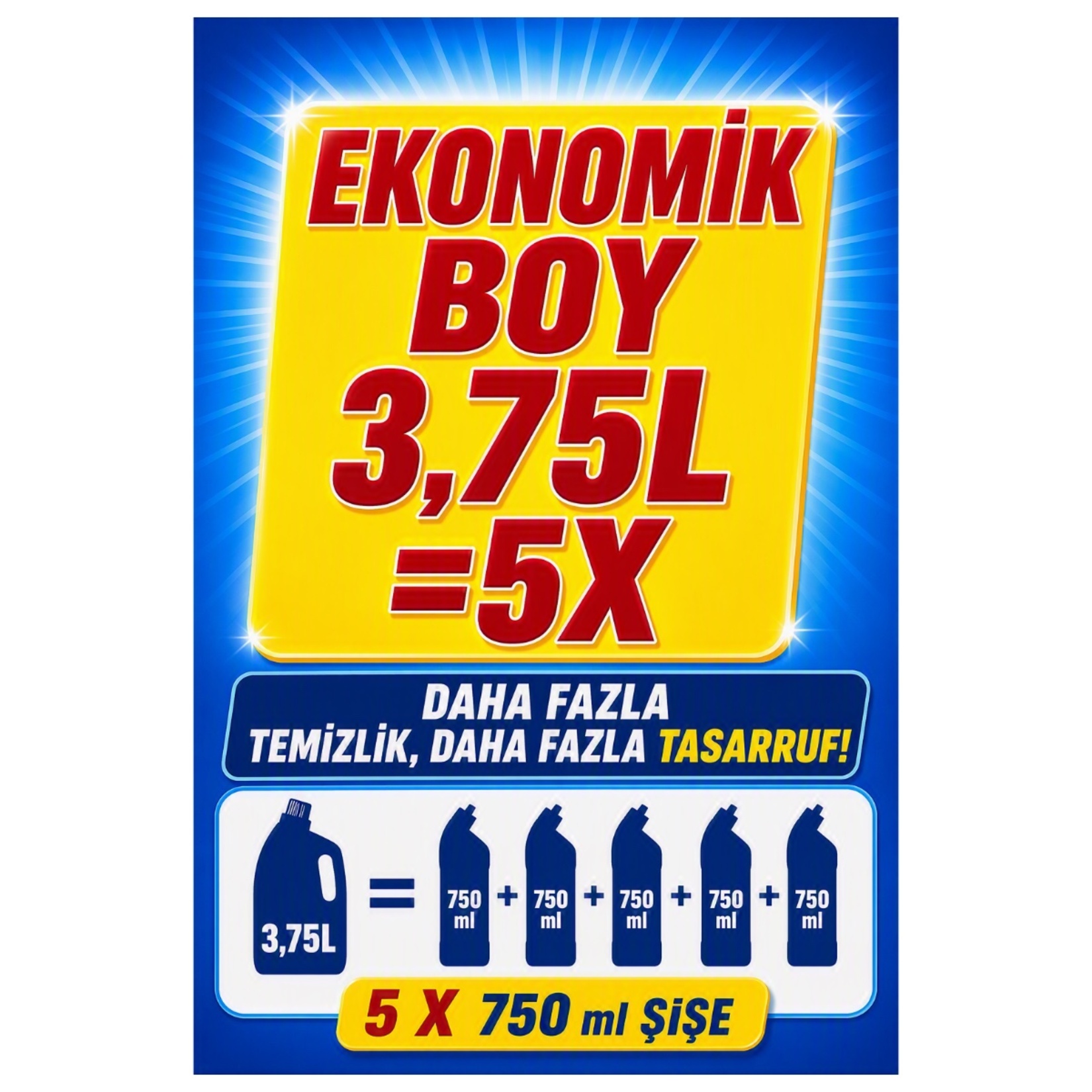 Ace Okaliptüs Esintisi Ultra Yoğun Çamaşır Suyu 3.75 L - Görsel 6