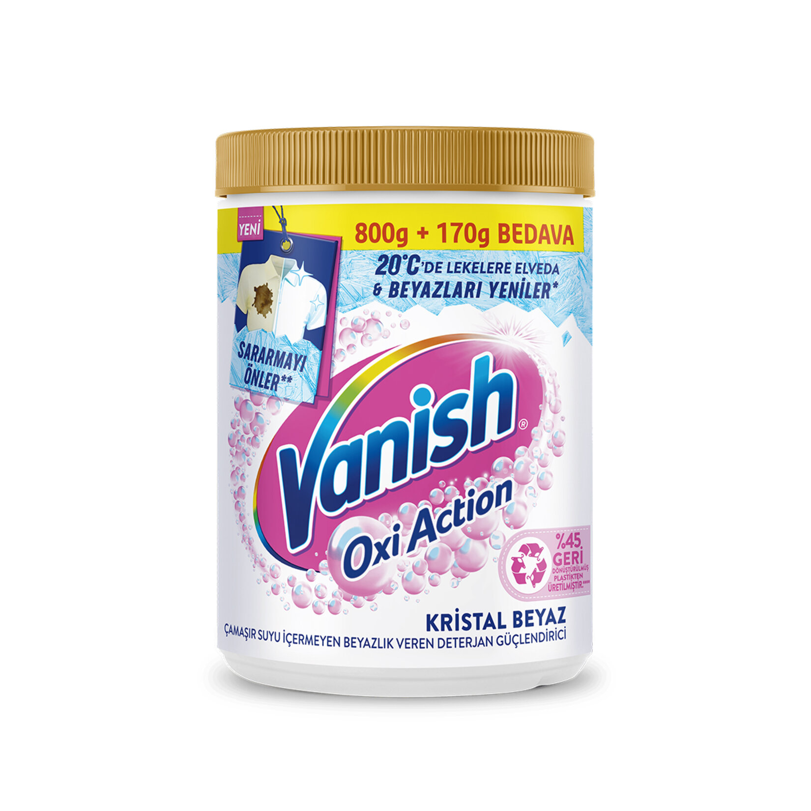 Vanish Multipower Toz Beyaz 970 G