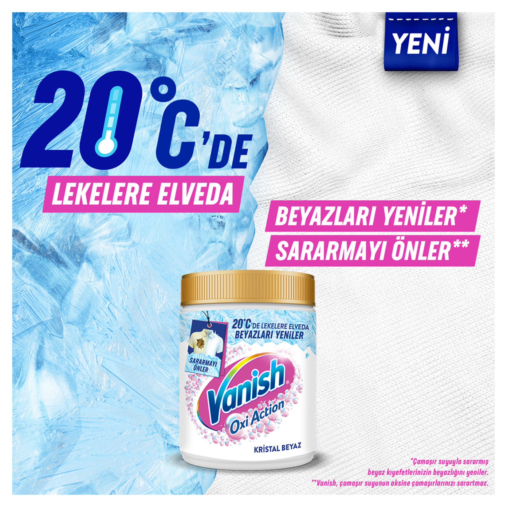 Vanish Multipower Toz Beyaz 480 G - Görsel 2