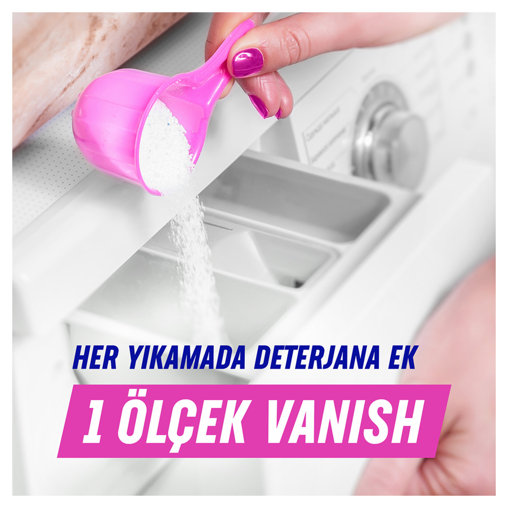 Vanish Multipower Toz Beyaz 480 G - Görsel 3