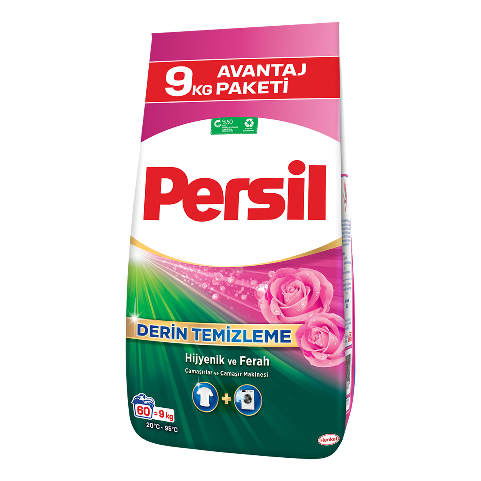 Persil Gülün Büyüsü 9 Kg 60 Yıkama