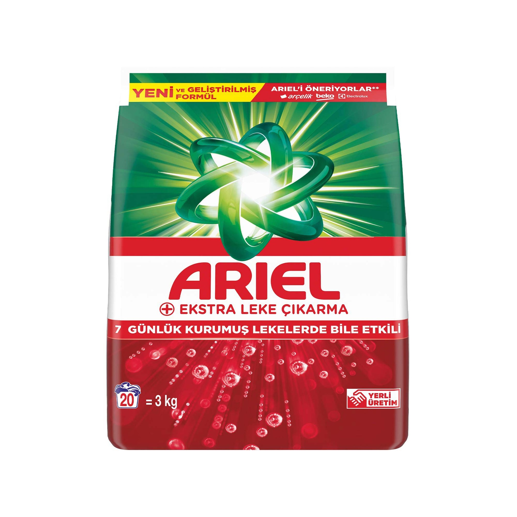 Ariel Oxi Ekstra Hijyen 3Kg 20 Yıkama - Görsel 1