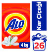 Alo 26 Yıkama Toz Çamaşır Deterjanı Kar Çiçeği 4 Kg - Görsel 2