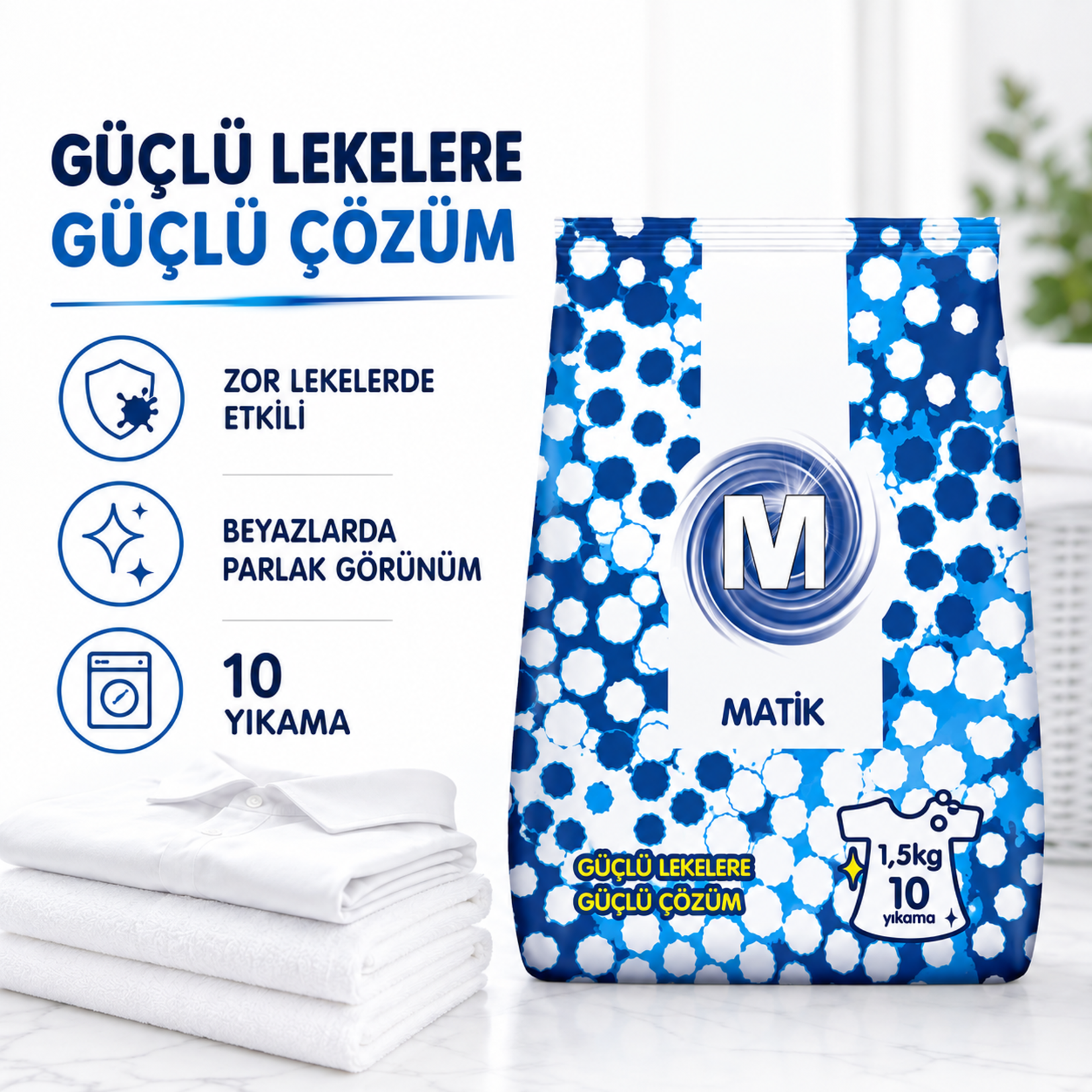 Migros Matik 1.5 Kg 10 Yıkama - Görsel 2