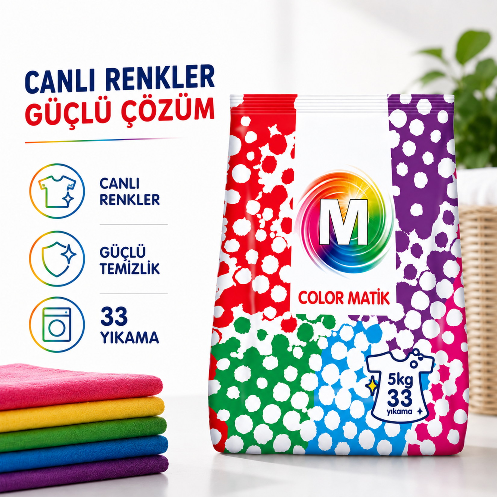 Migros Color Matik 5 Kg 33 Yıkama - Görsel 2