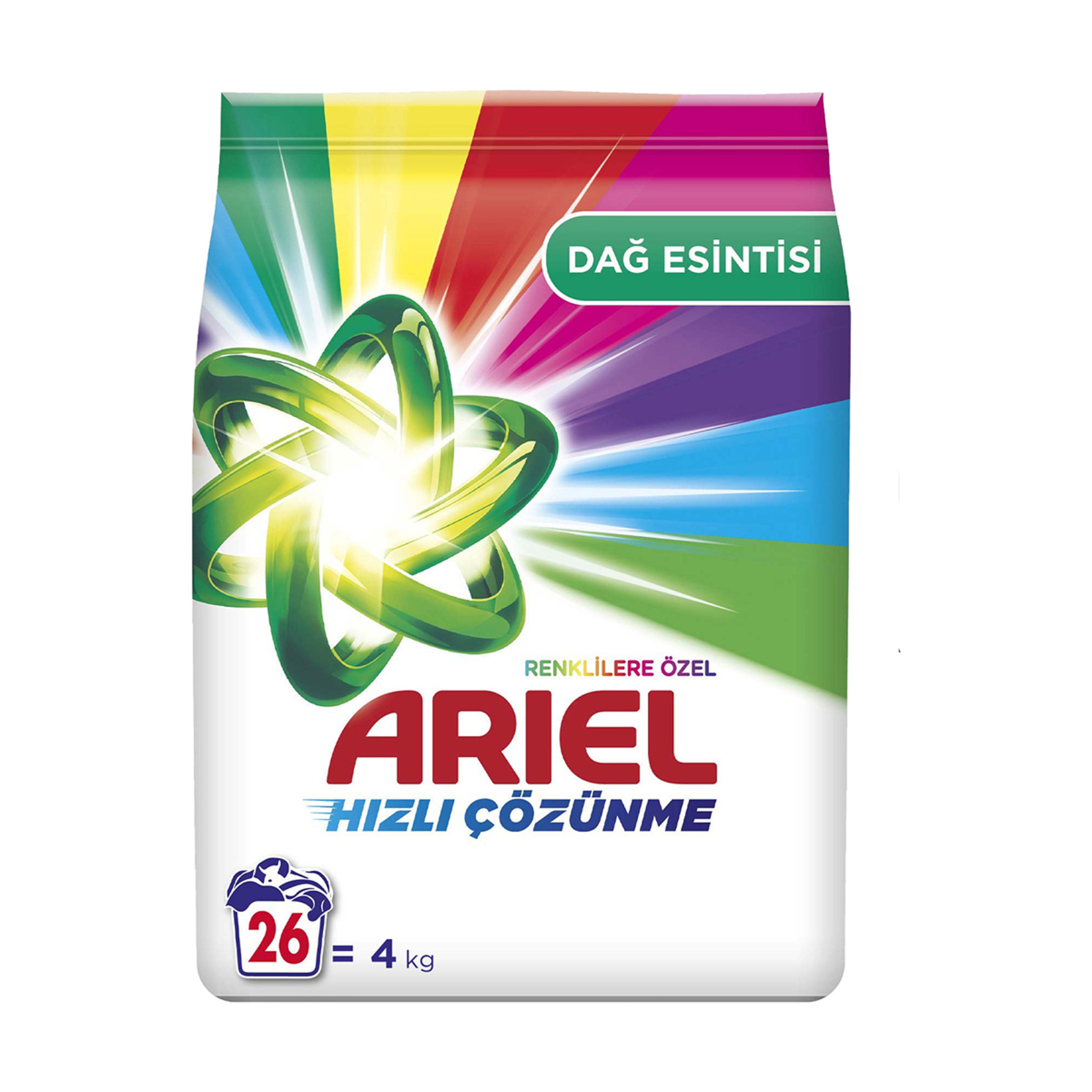 Ariel Toz Parlak Renkler 4 Kg - Görsel 1