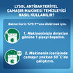 Lysol Antibakteriyel Çamaşır Makinesi Temizleyeci 250 Ml - Görsel 4