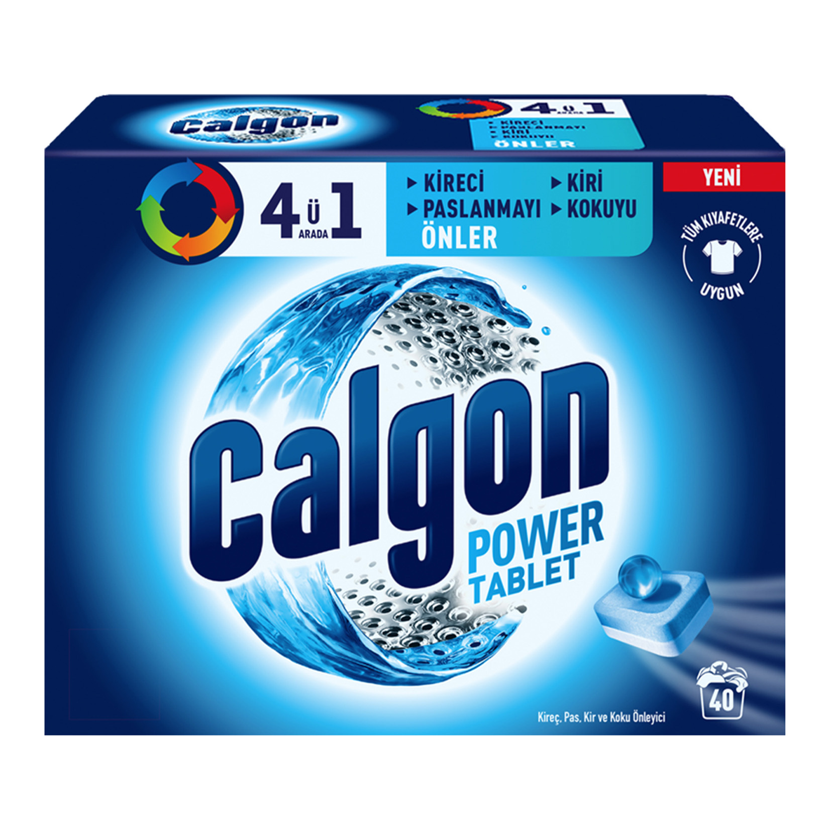 Calgon Kireç Önleyici Tablet 40 Adet - Görsel 1