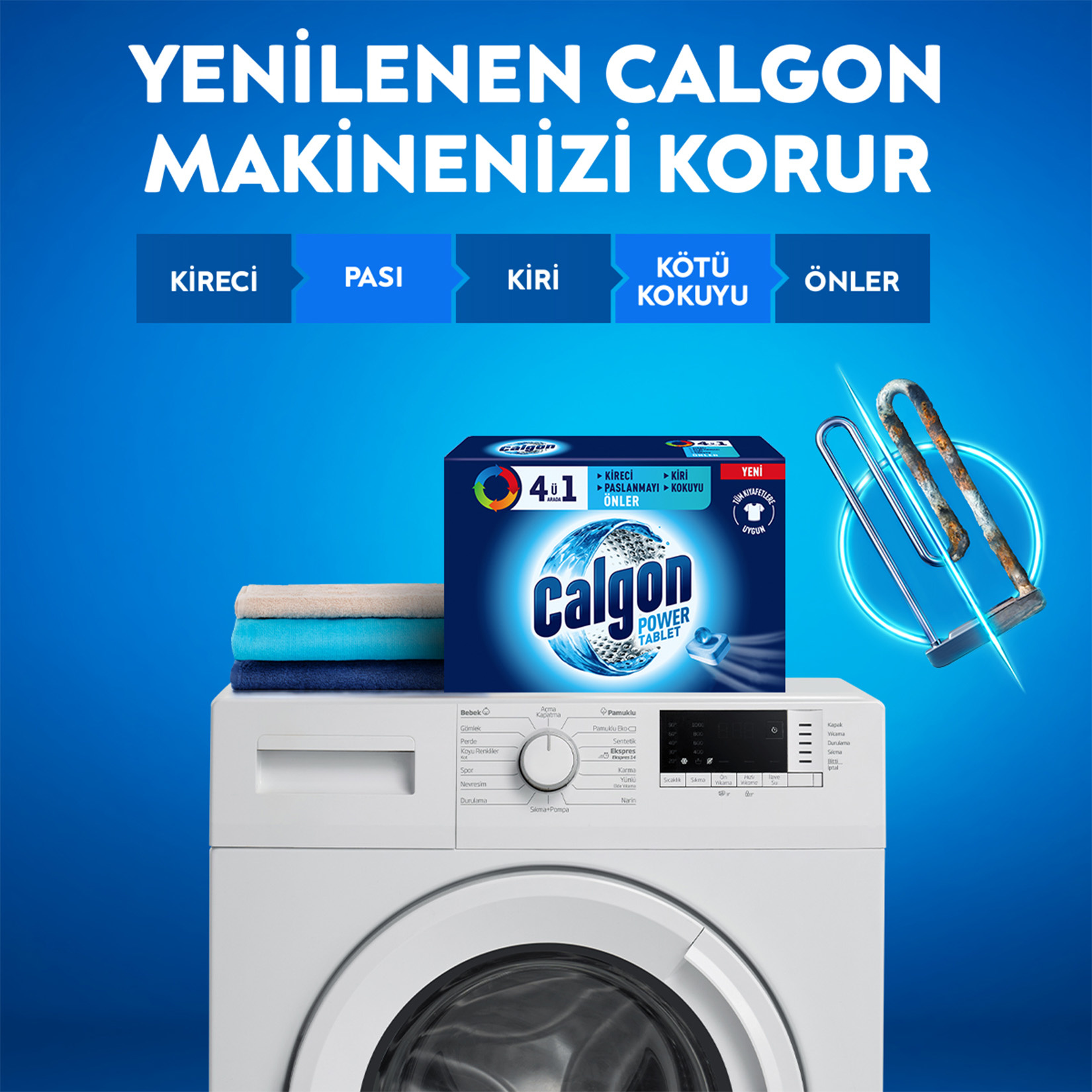 Calgon Kireç Önleyici Tablet 40 Adet - Görsel 2