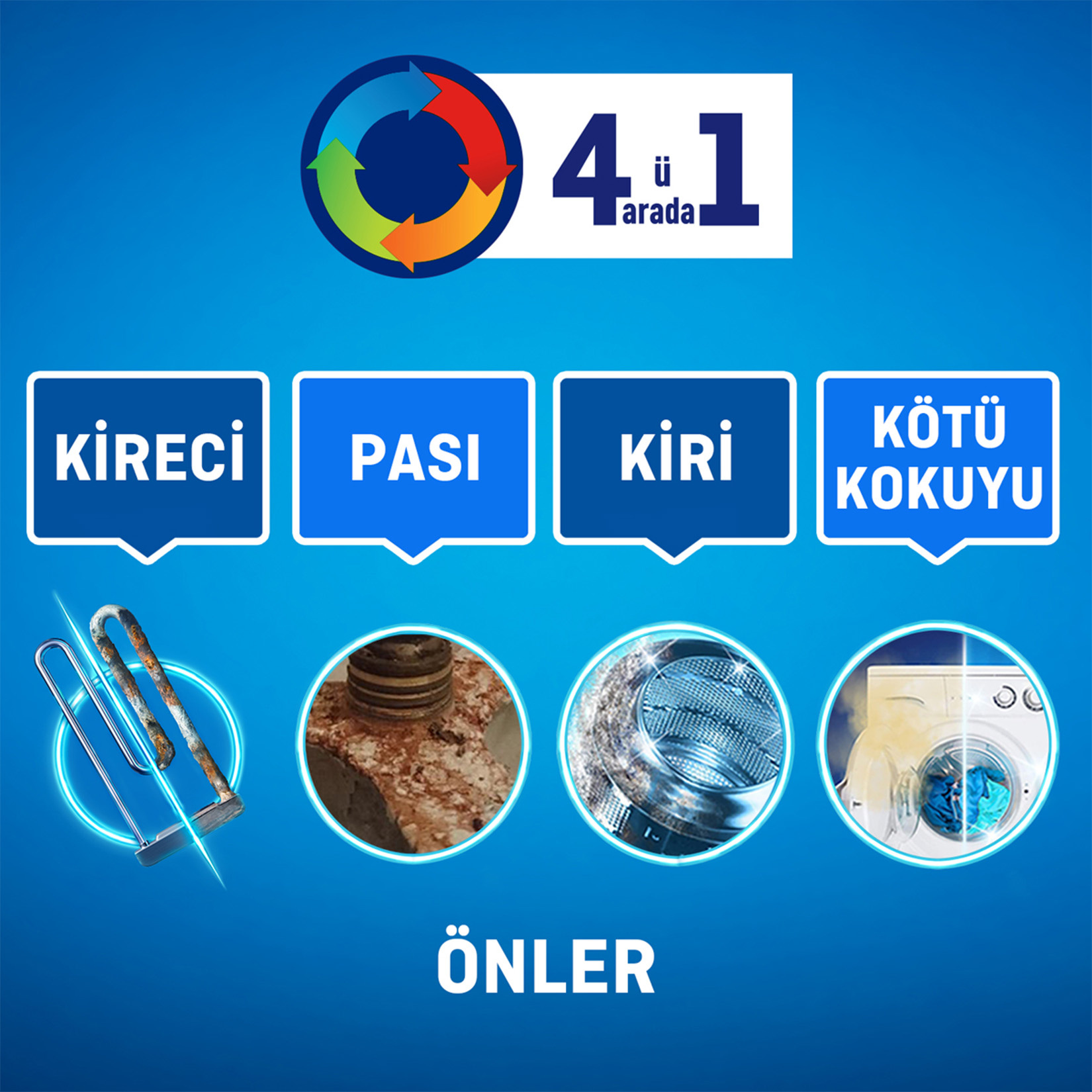 Calgon Ultra Konsantre Çamaşır Makinesi Kireç Önleyici 250G - Görsel 3