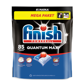 Finish Quantum Max Bulaşık Makinesi Tableti 85'li 884 G